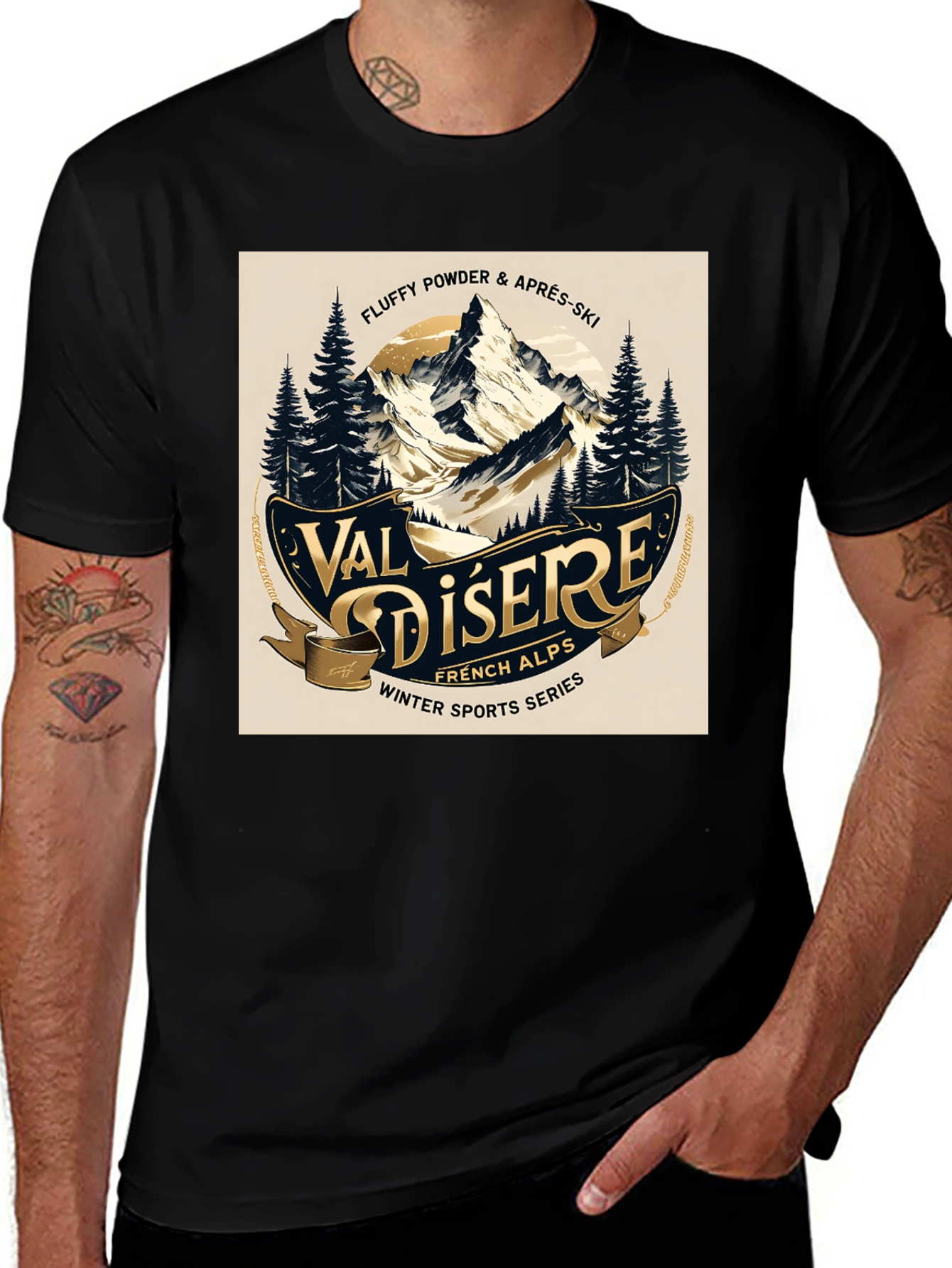 Val D'Isere Winter Sports T-Shirt