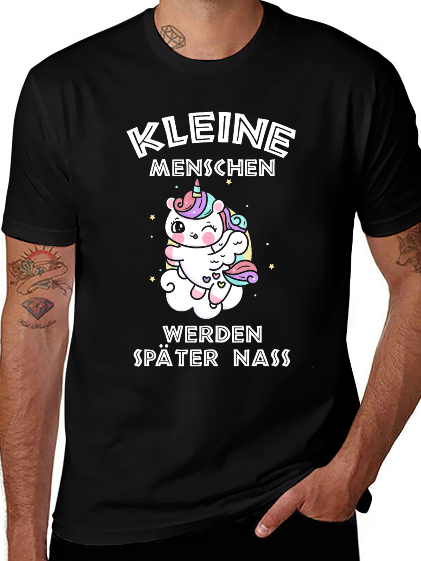 Variant 16 of Kleine Menschen Unicorn Graphic T-Shirt