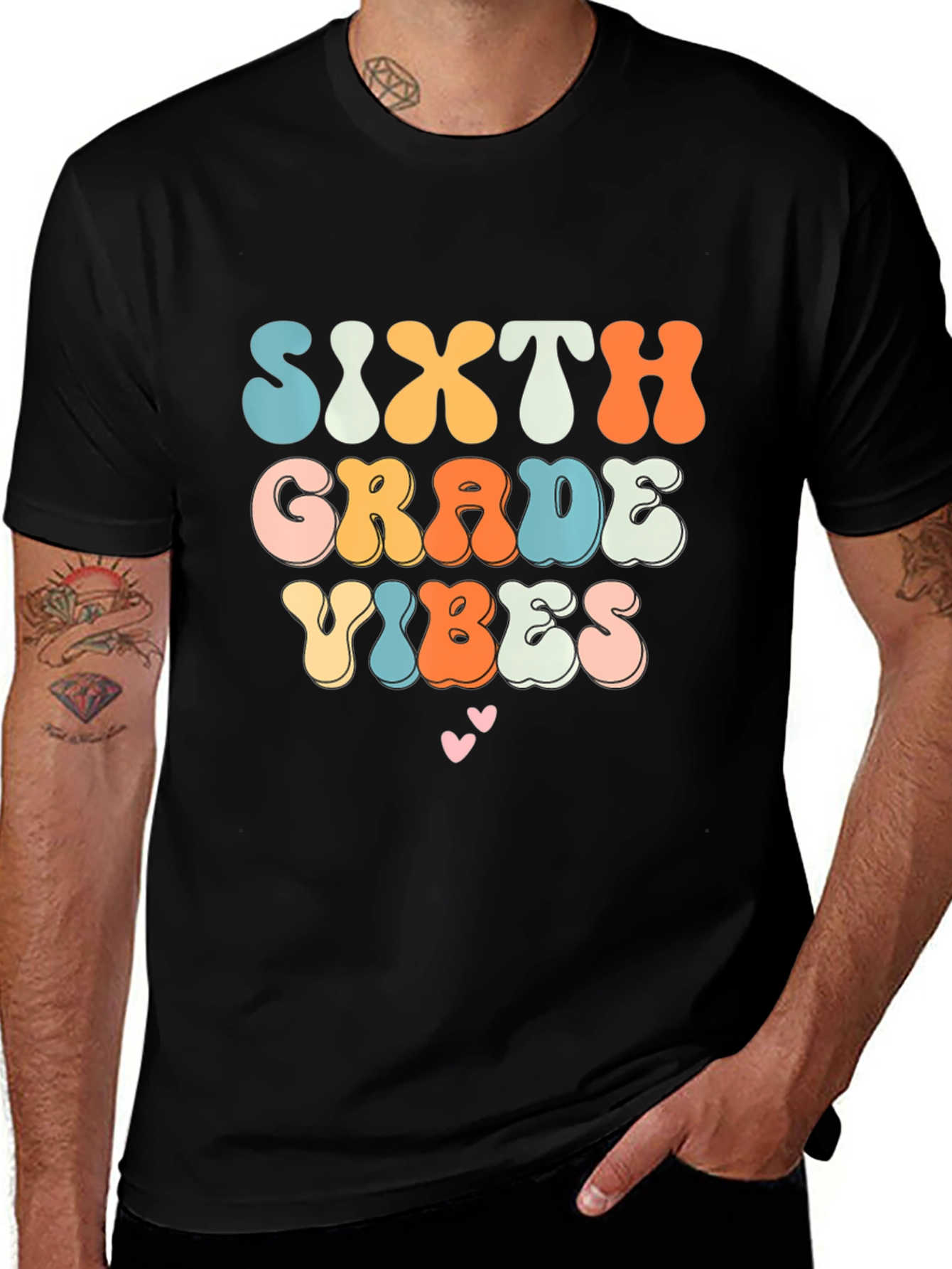 Variant 26 of Sixth Grade Vibes T-Shirt