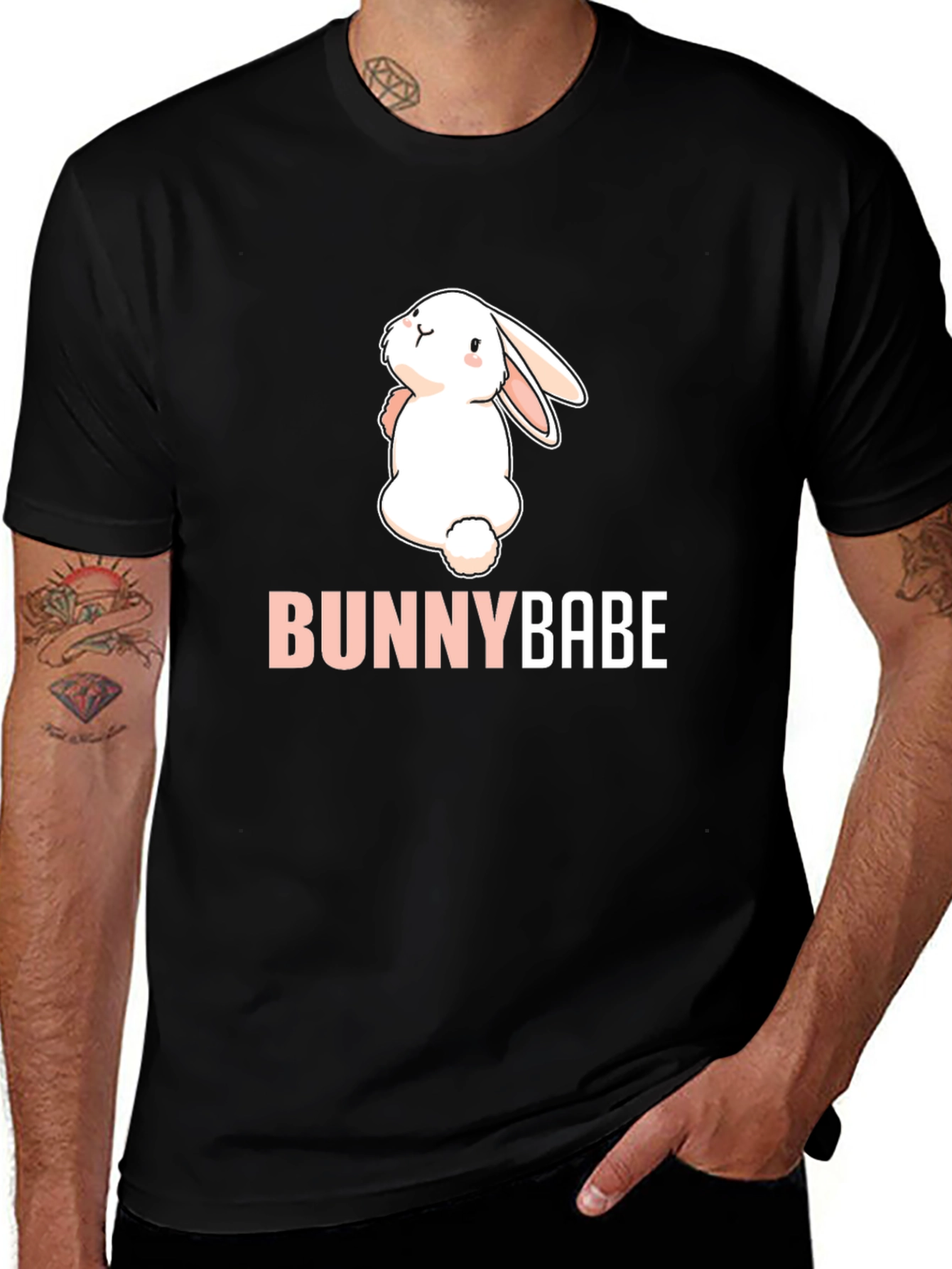 Variant 16 of Bunny Babe T-Shirt - Cute Rabbit Design
