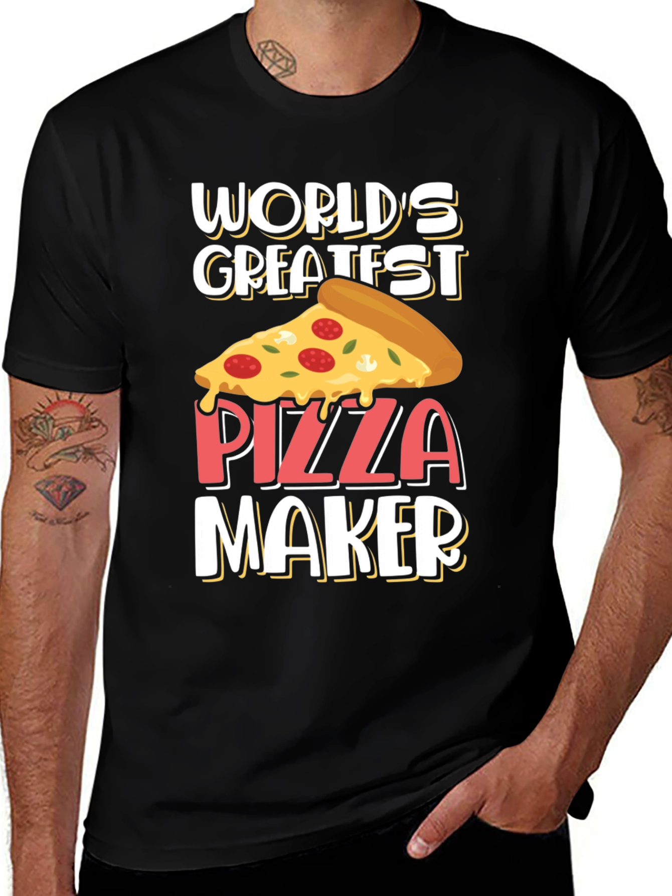 Variant 30 of World's Greatest Pizza Maker Graphic Tee