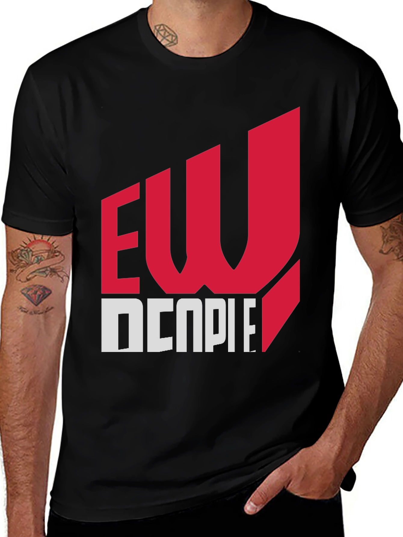 Variant 19 of EW People Black T-Shirt