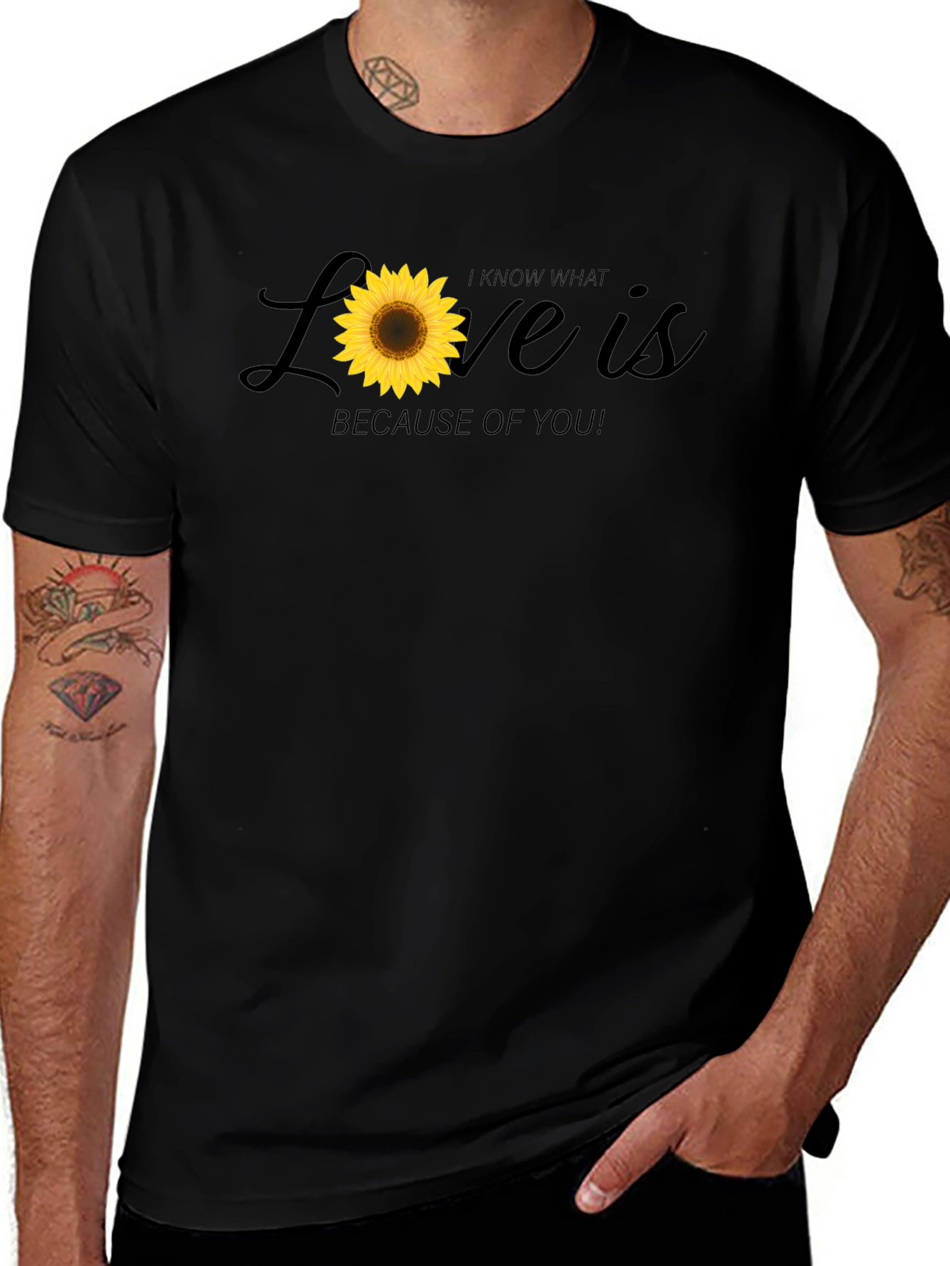 Variant 27 of Sunflower Love Graphic T-Shirt