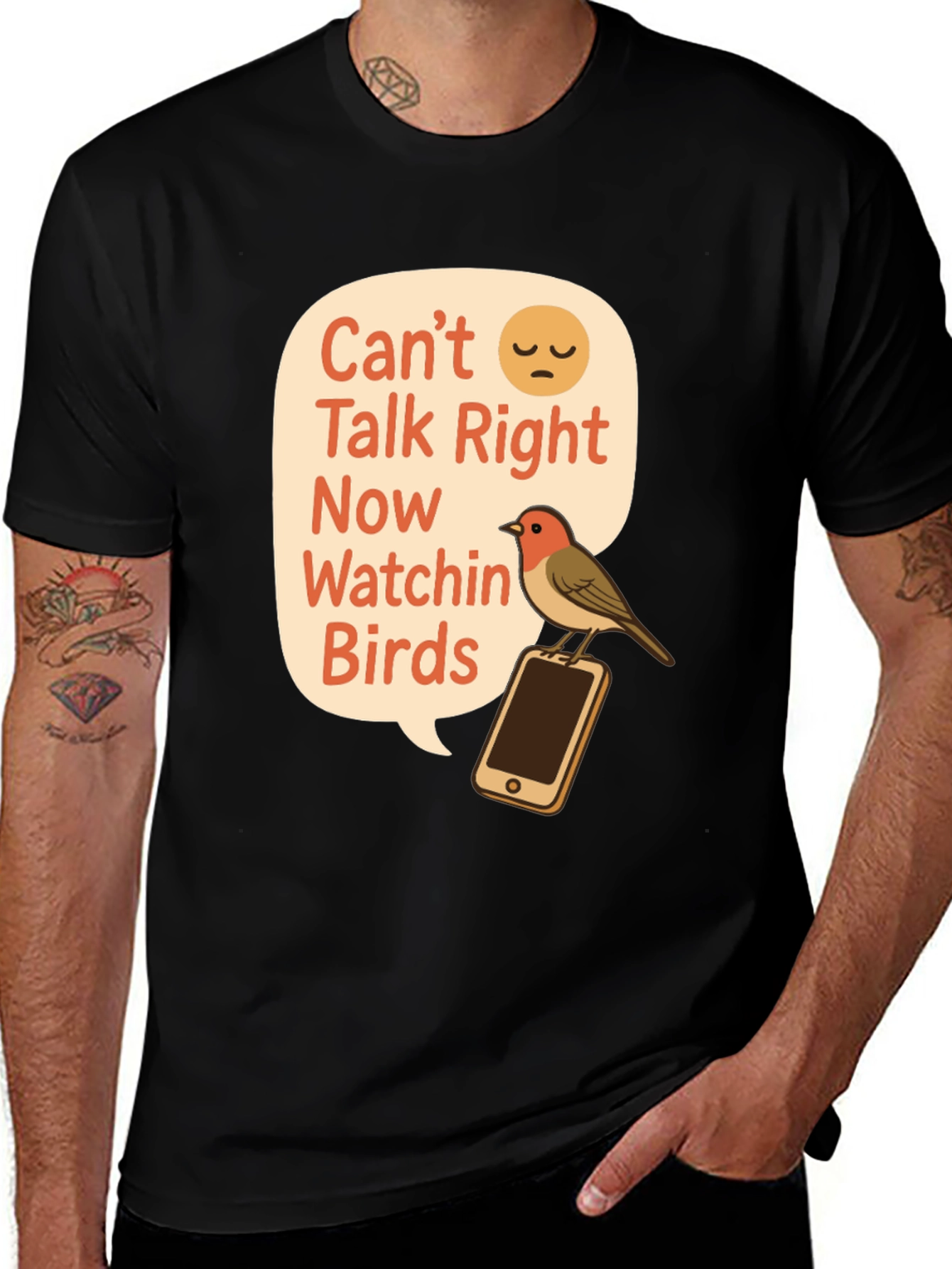 Variant 16 of Bird Watching T-Shirt
