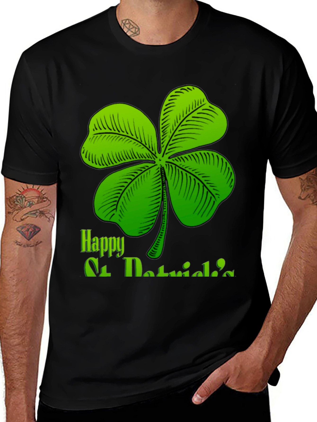 St. Patrick's Day Clover T-Shirt
