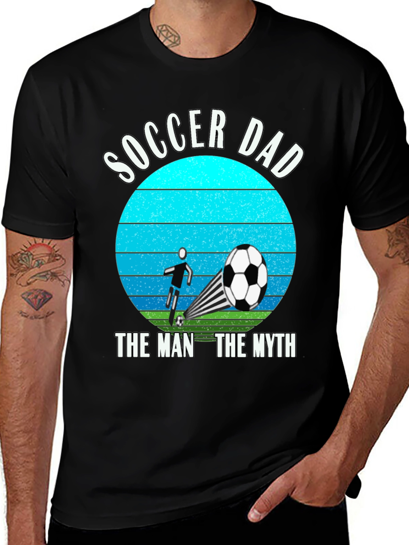 Soccer Dad: The Man, The Myth T-Shirt
