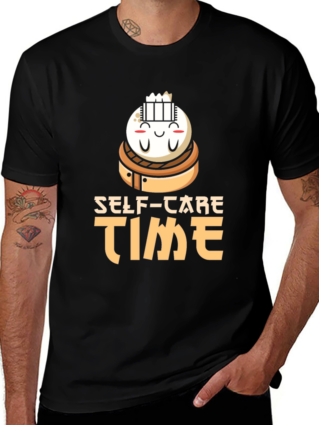 Variant 28 of Self-Care Time Dumpling T-Shirt