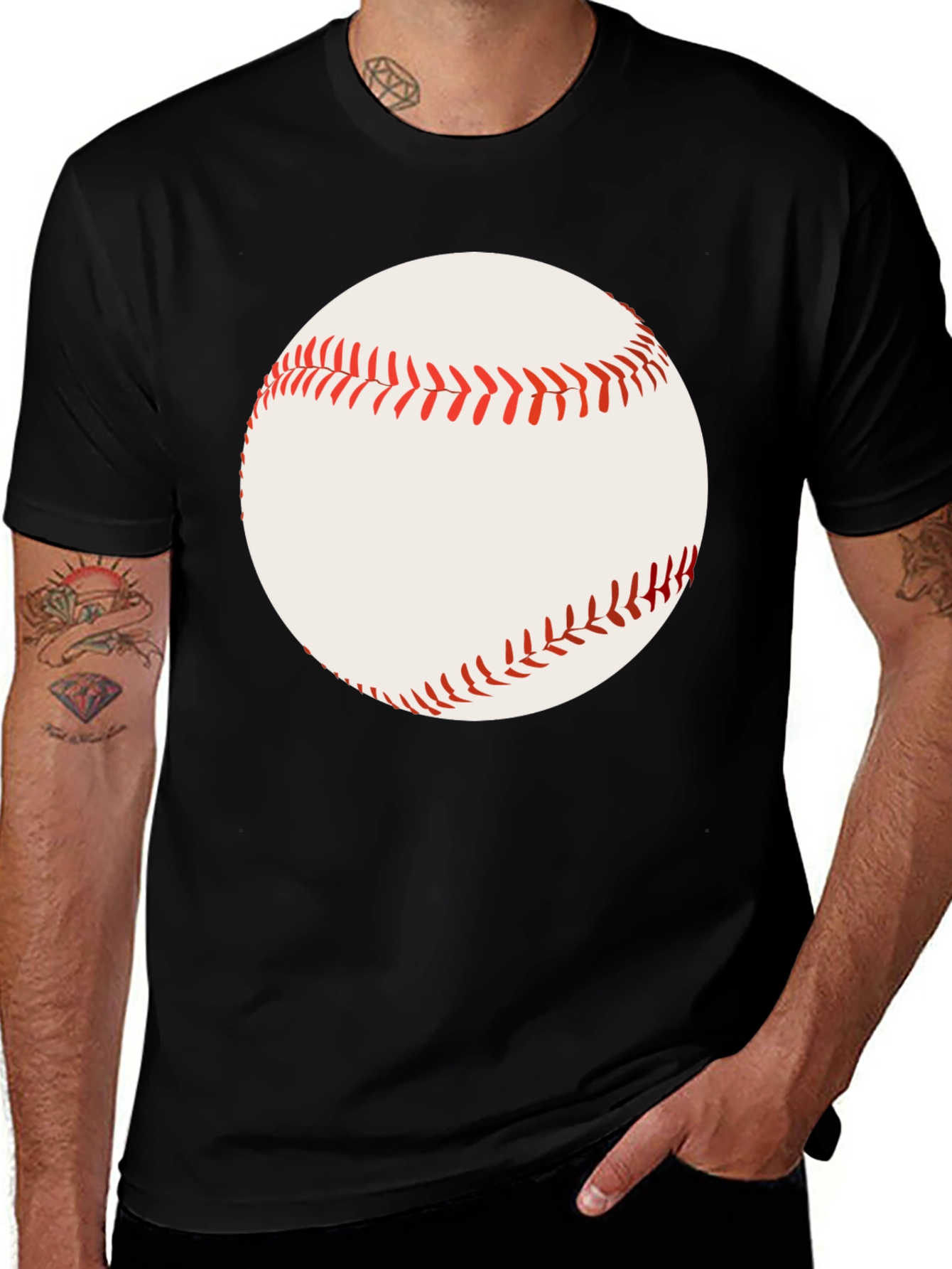 Variant 2 of Baseball Graphic T-Shirt - Classic Sports Tee