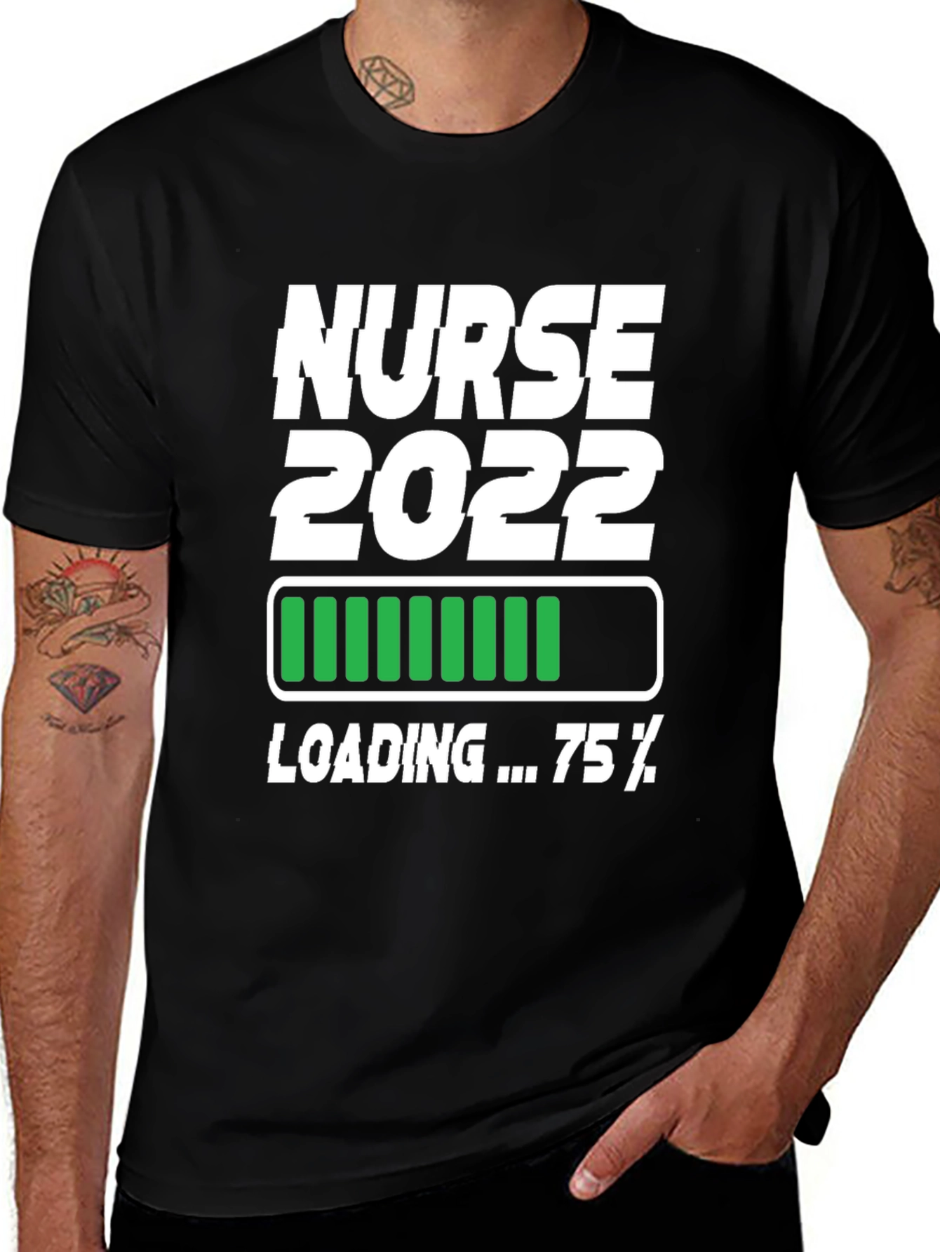 Variant 24 of Nurse 2022 Loading T-Shirt