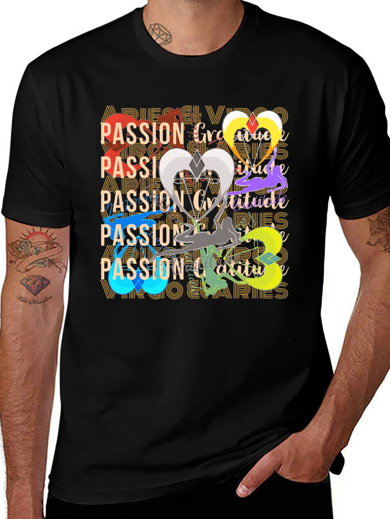 Variant 18 of Passion Gratitude Graphic Tee