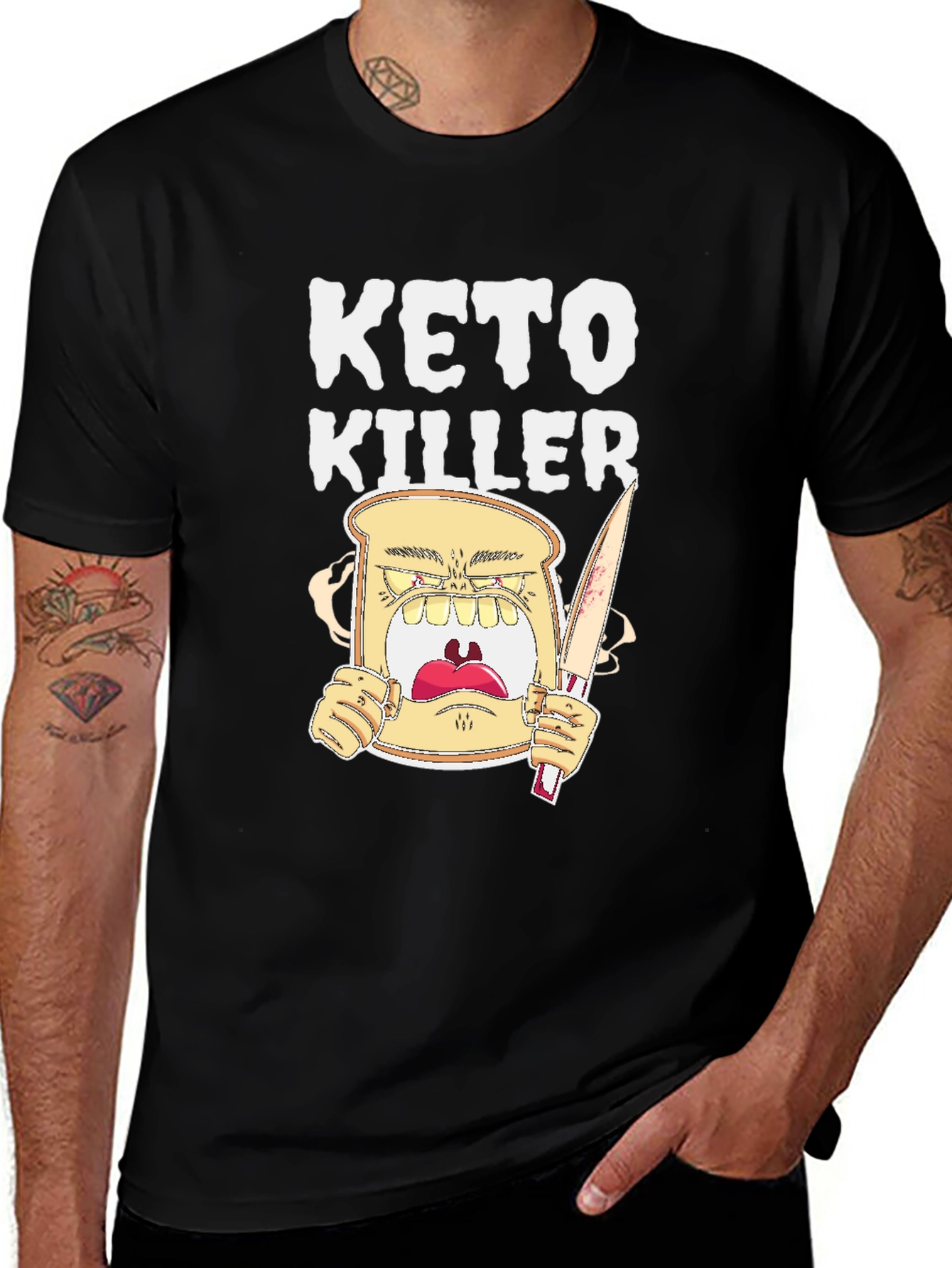 Variant 29 of Keto Killer Graphic T-Shirt