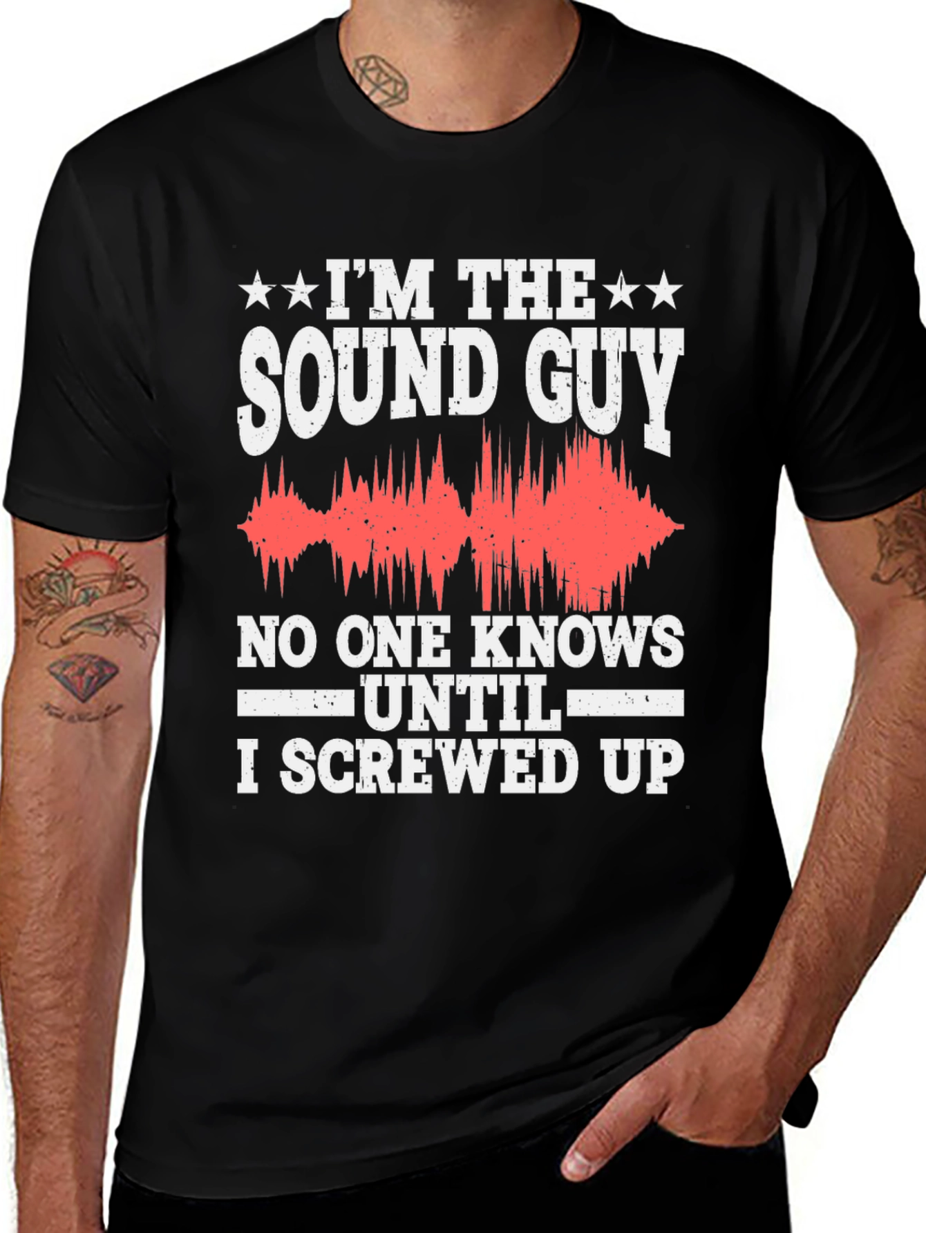 Variant 23 of I'm the Sound Guy T-Shirt Funny Audio Engineer Gift