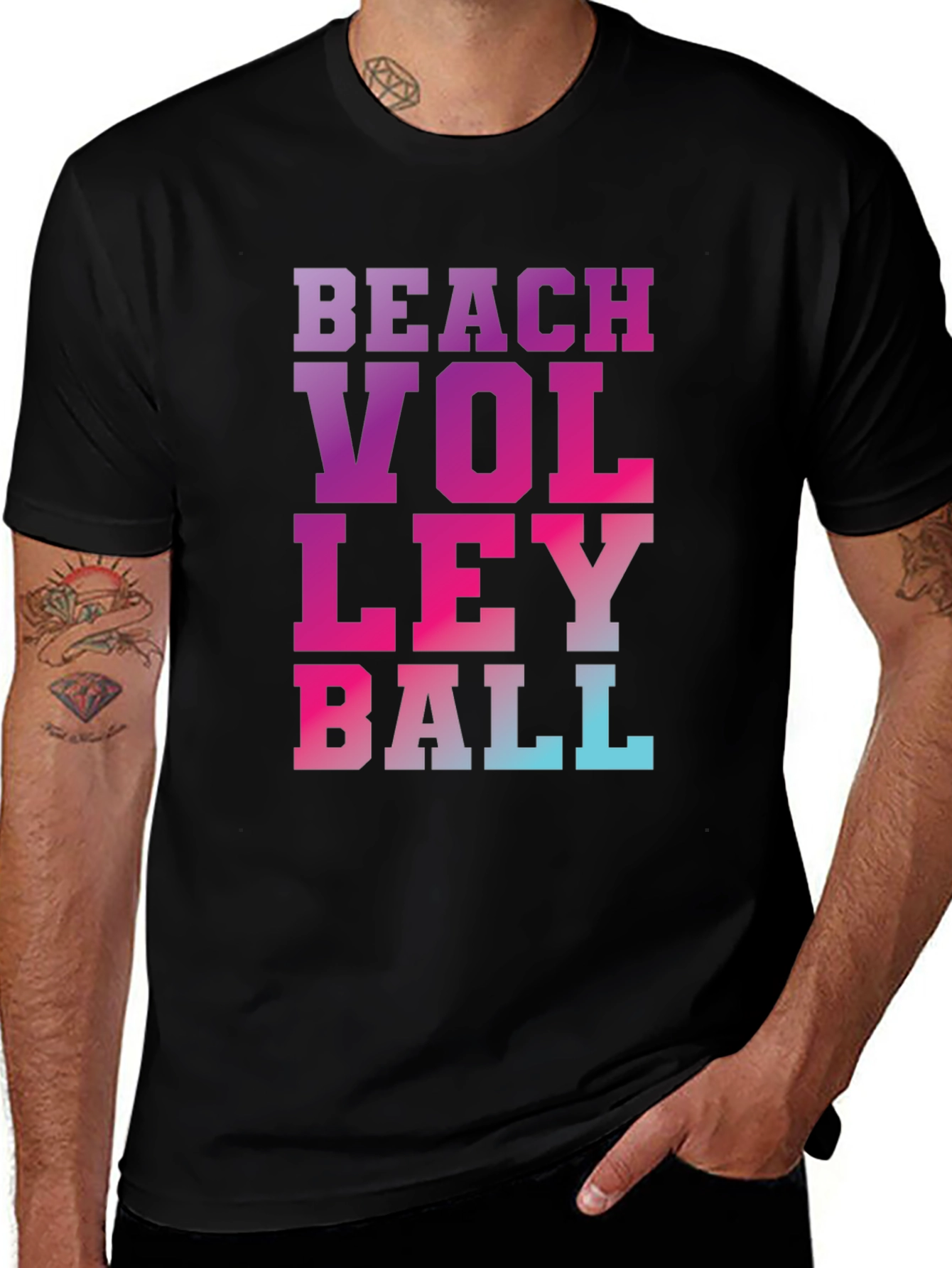 Variant 25 of Beach Volleyball Graphic Tee