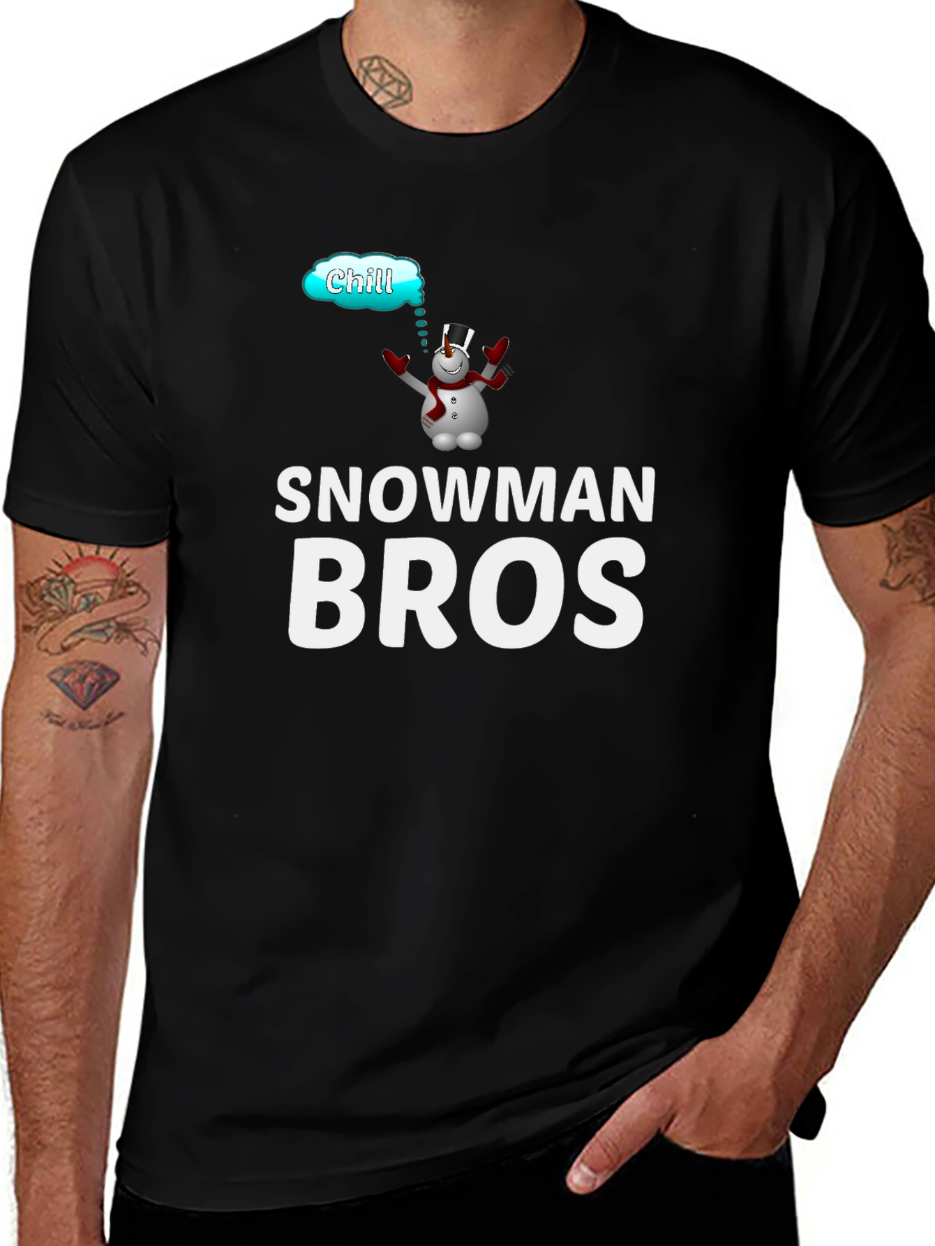 Snowman Bros Chill T-Shirt
