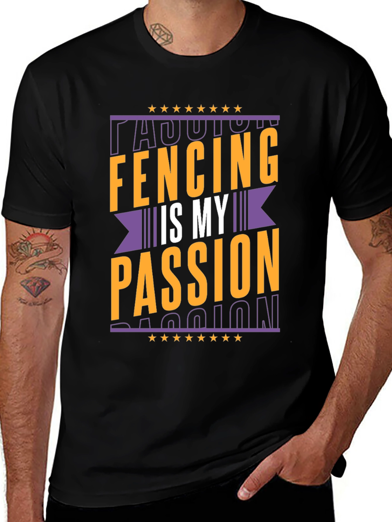 Variant 19 of Fencing Is My Passion T-Shirt