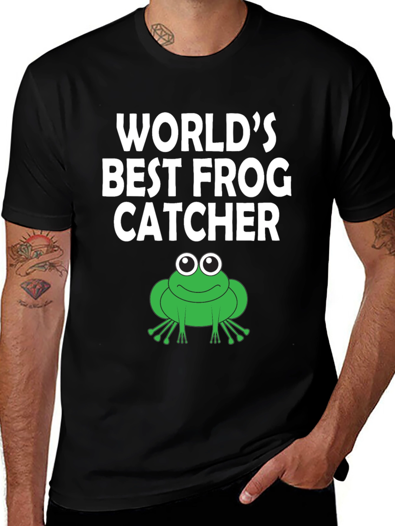 Variant 12 of World's Best Frog Catcher T-Shirt