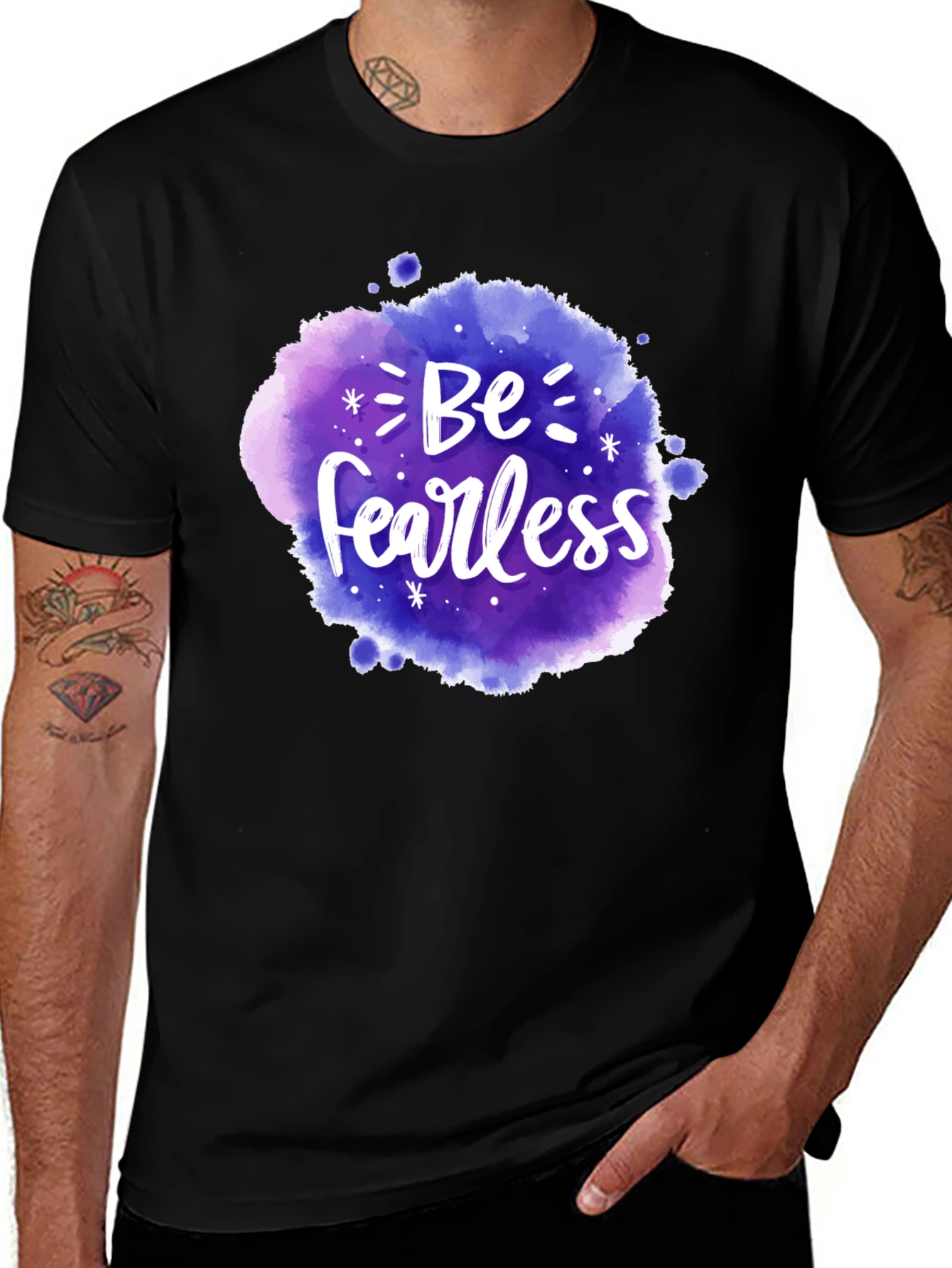 Variant 13 of Be Fearless Graphic T-Shirt