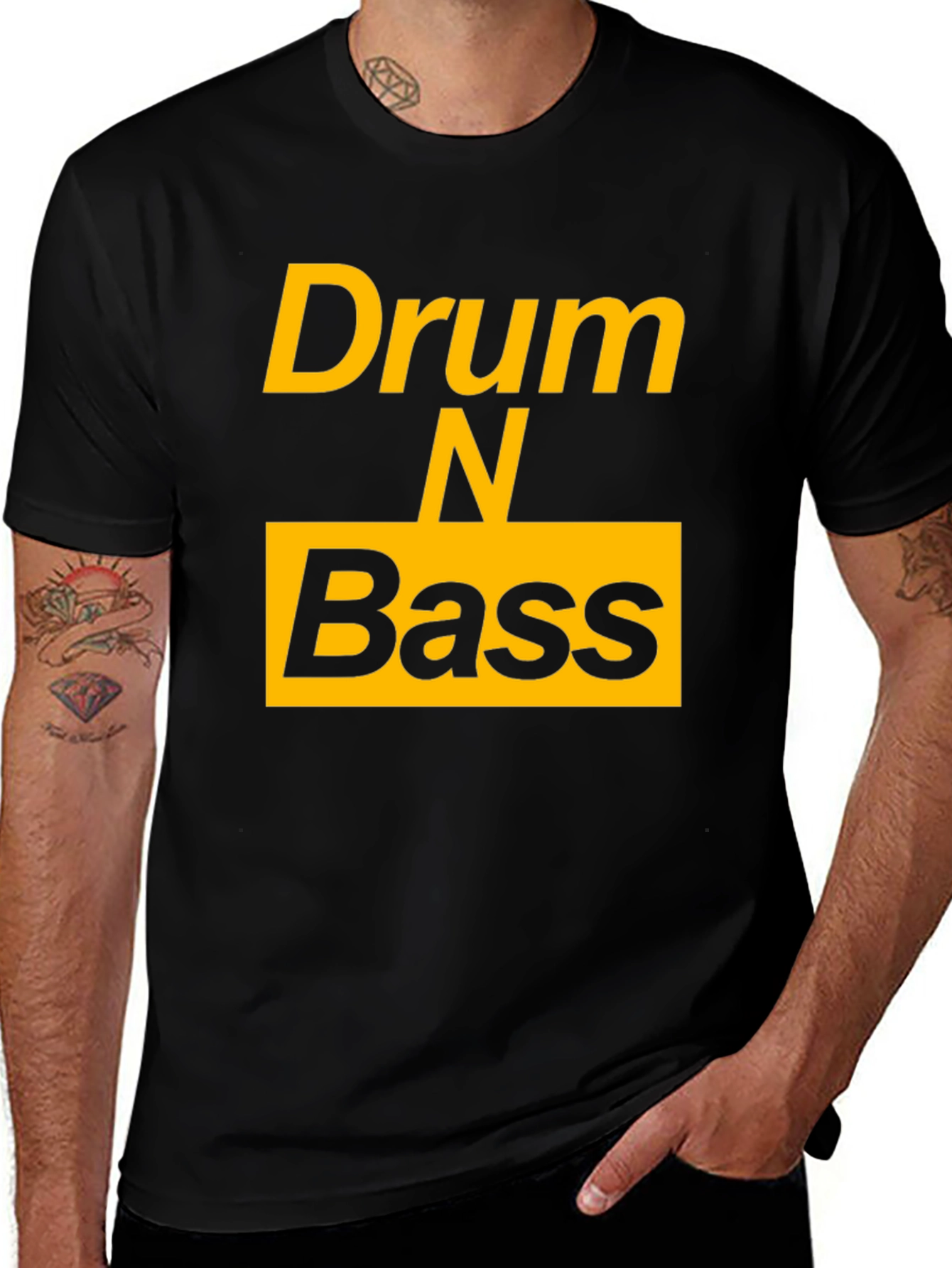 Drum N Bass Black T-Shirt