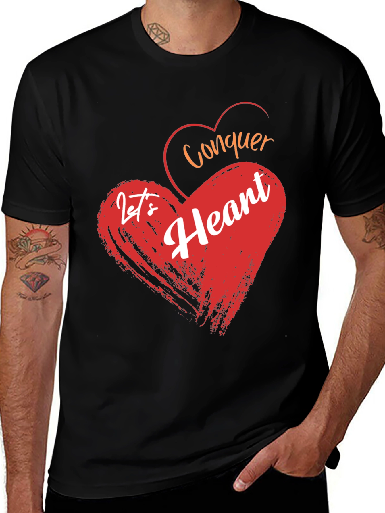 Conquer Heart T-Shirt - Valentine's Day Special