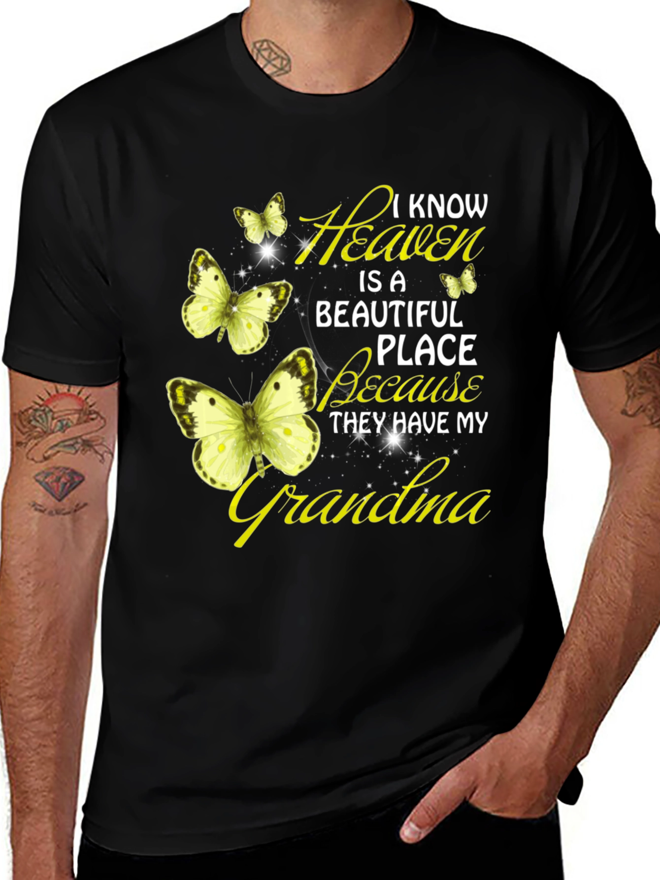 Variant 25 of Heavenly Grandma T-Shirt