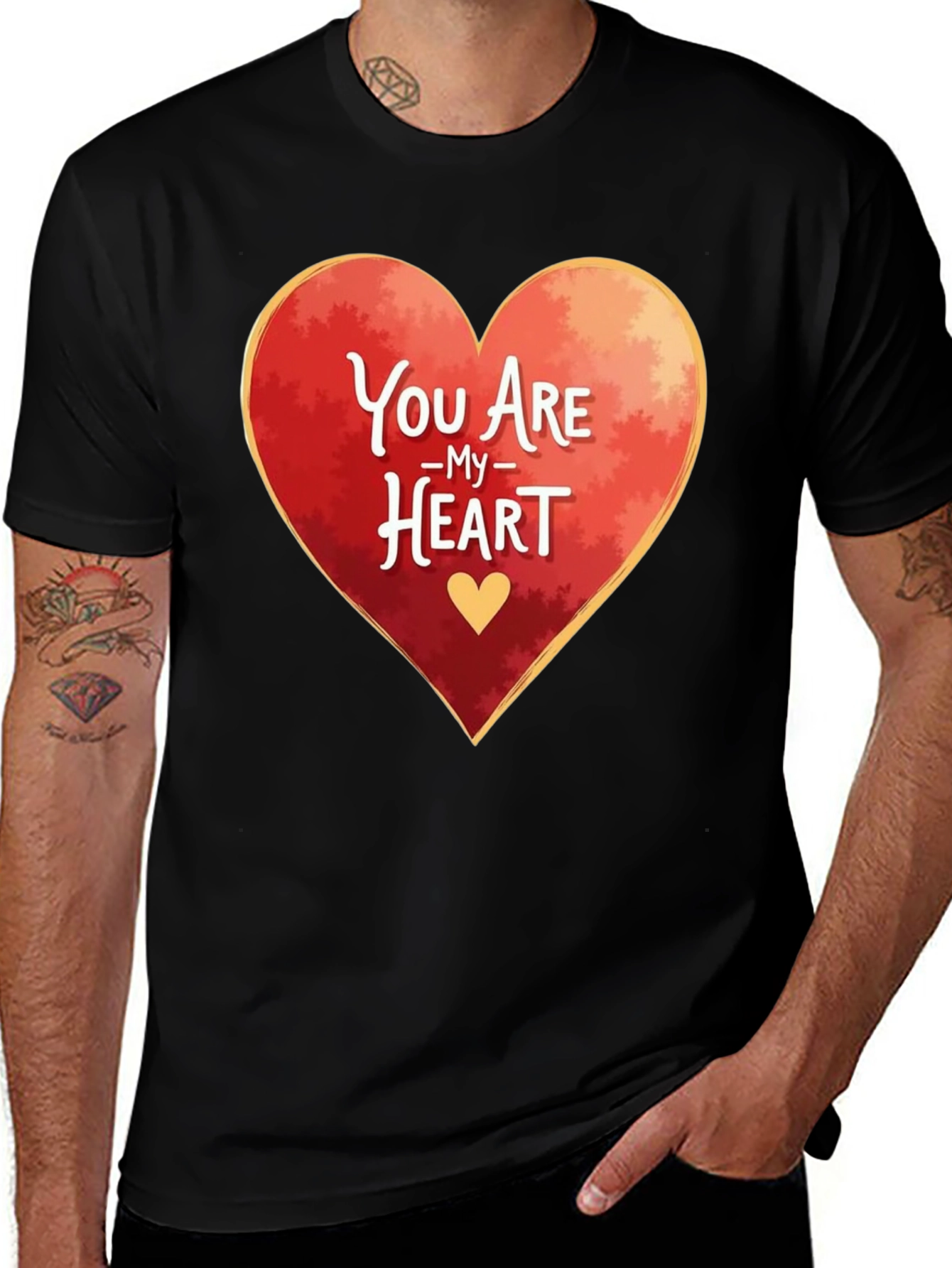 Variant 14 of You Are My Heart Graphic Tee
