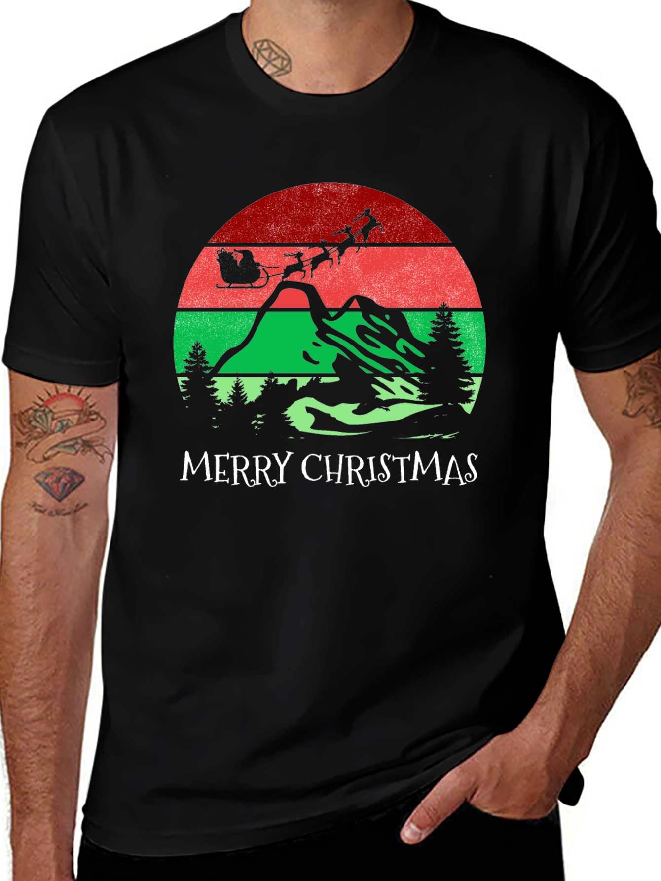 Merry Christmas Graphic Tee