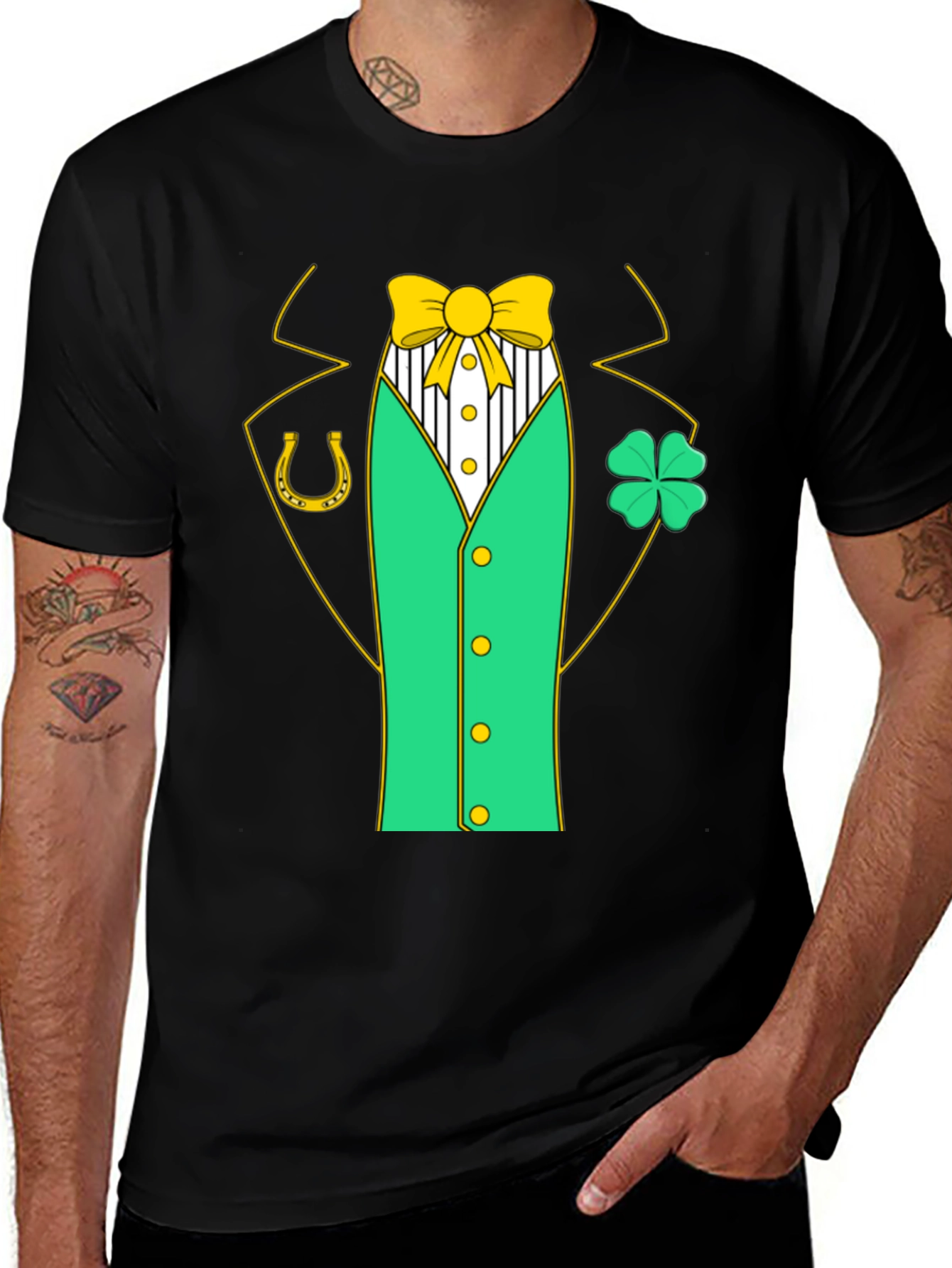 St. Patrick's Day Leprechaun Suit T-Shirt