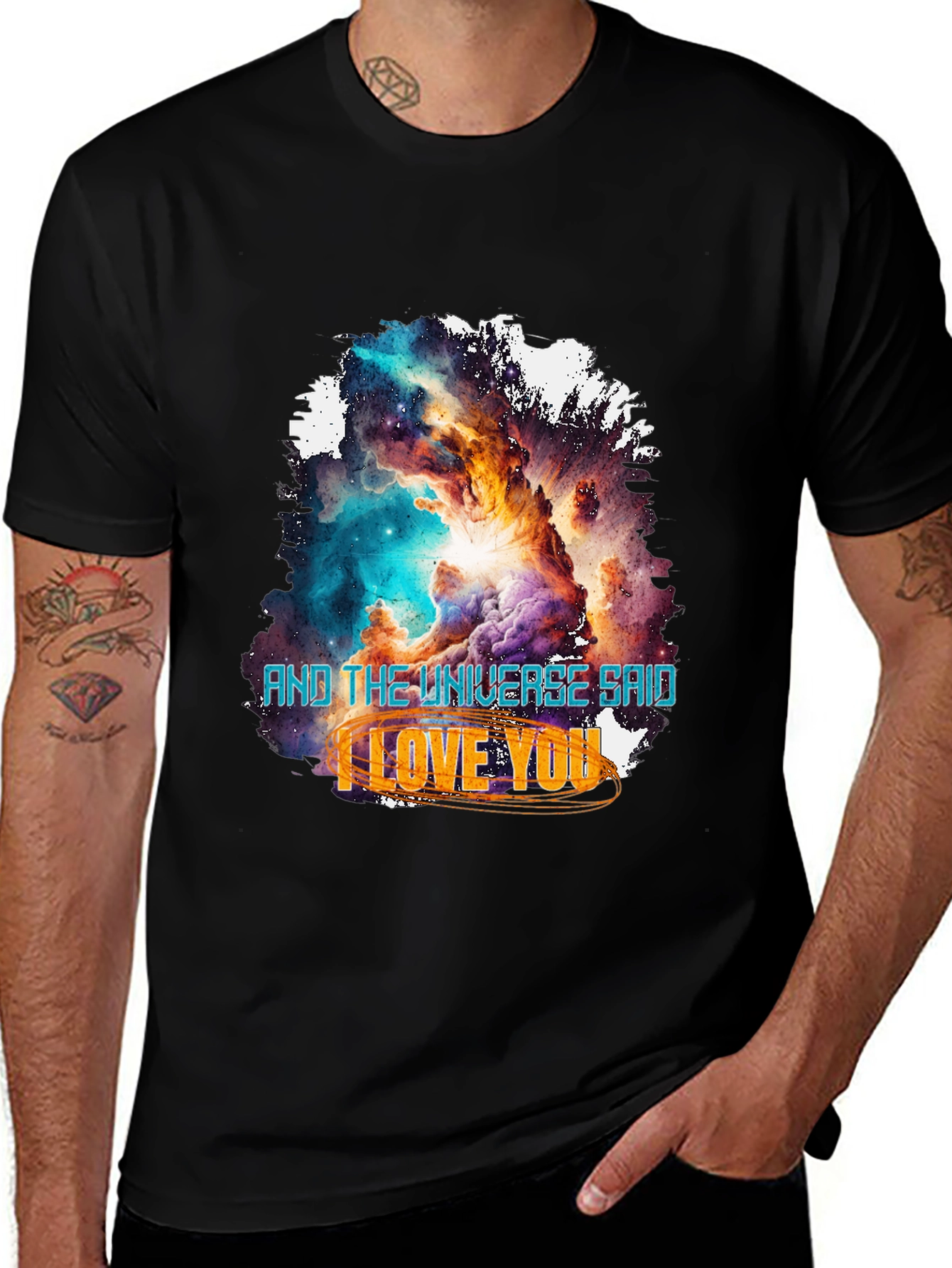 Variant 15 of Universe Said I Love You T-Shirt