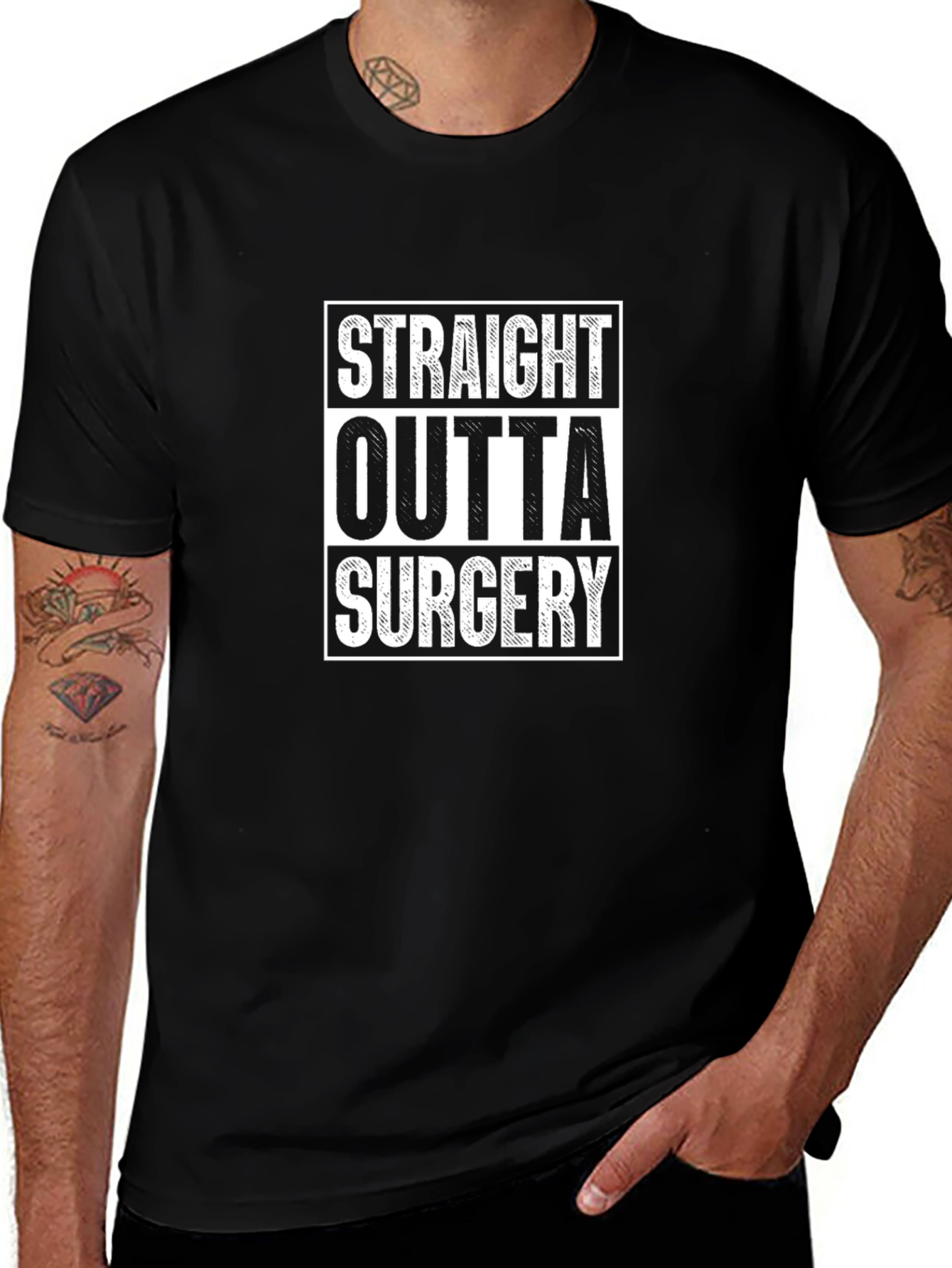Variant 13 of Straight Outta Surgery Graphic Tee