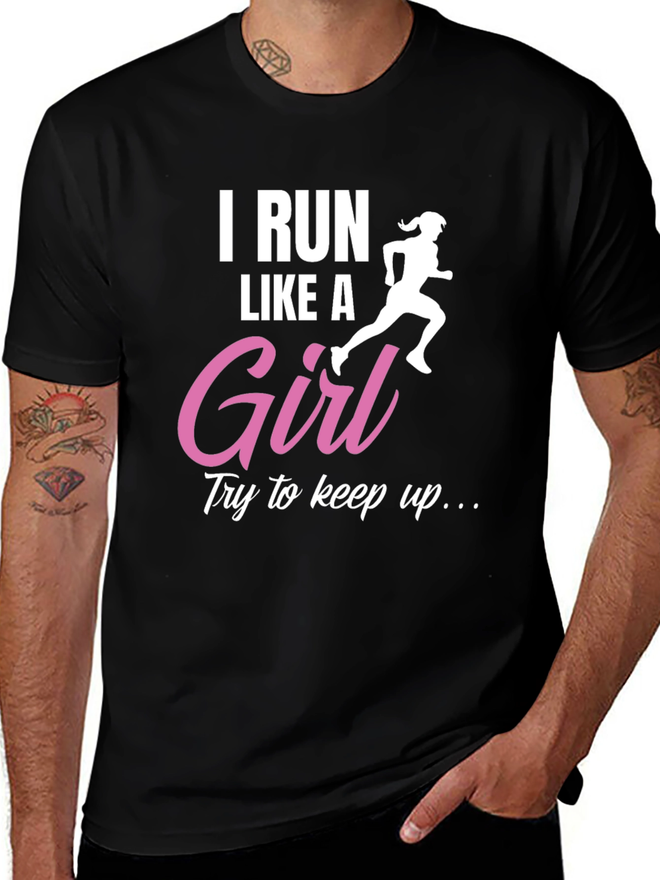 Variant 29 of I Run Like a Girl T-Shirt - Running Gift for Her