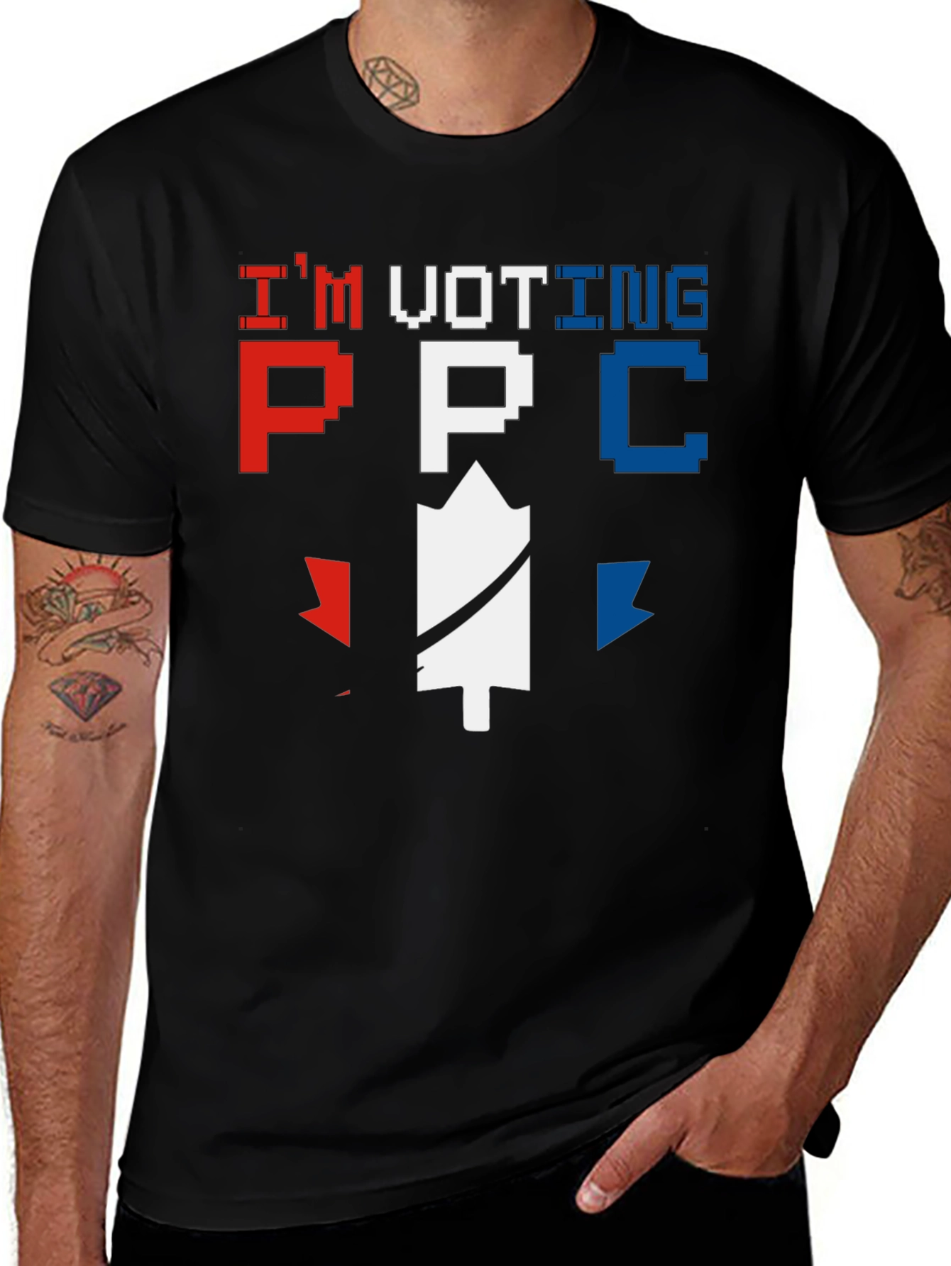I'm Voting PPC T-Shirt Canada Political Tee