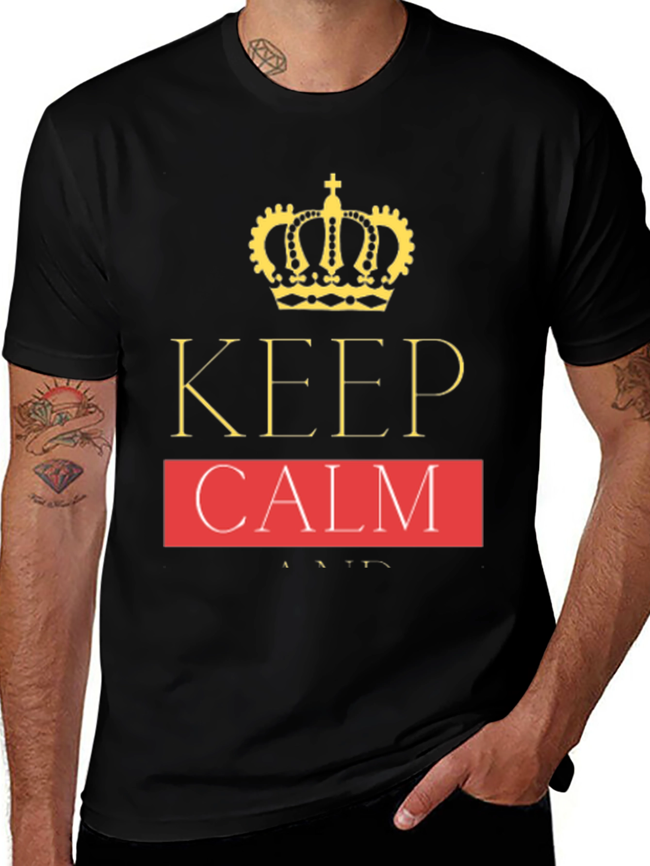 Variant 28 of Keep Calm Graphic T-Shirt
