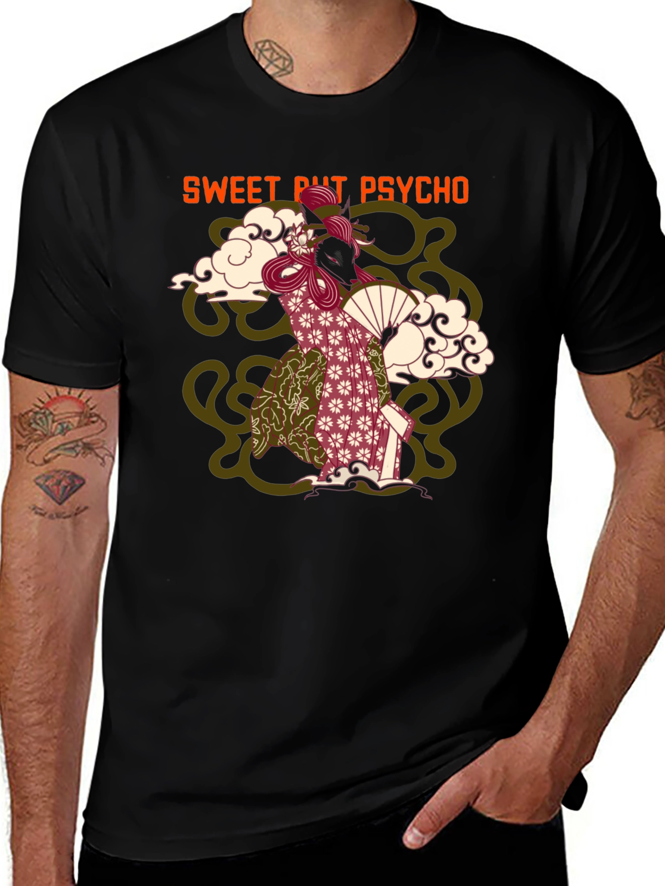 Variant 16 of Sweet But Psycho Geisha T-Shirt