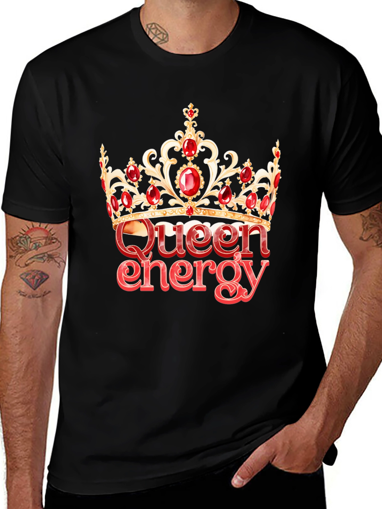 Variant 8 of Queen Energy Graphic Tee