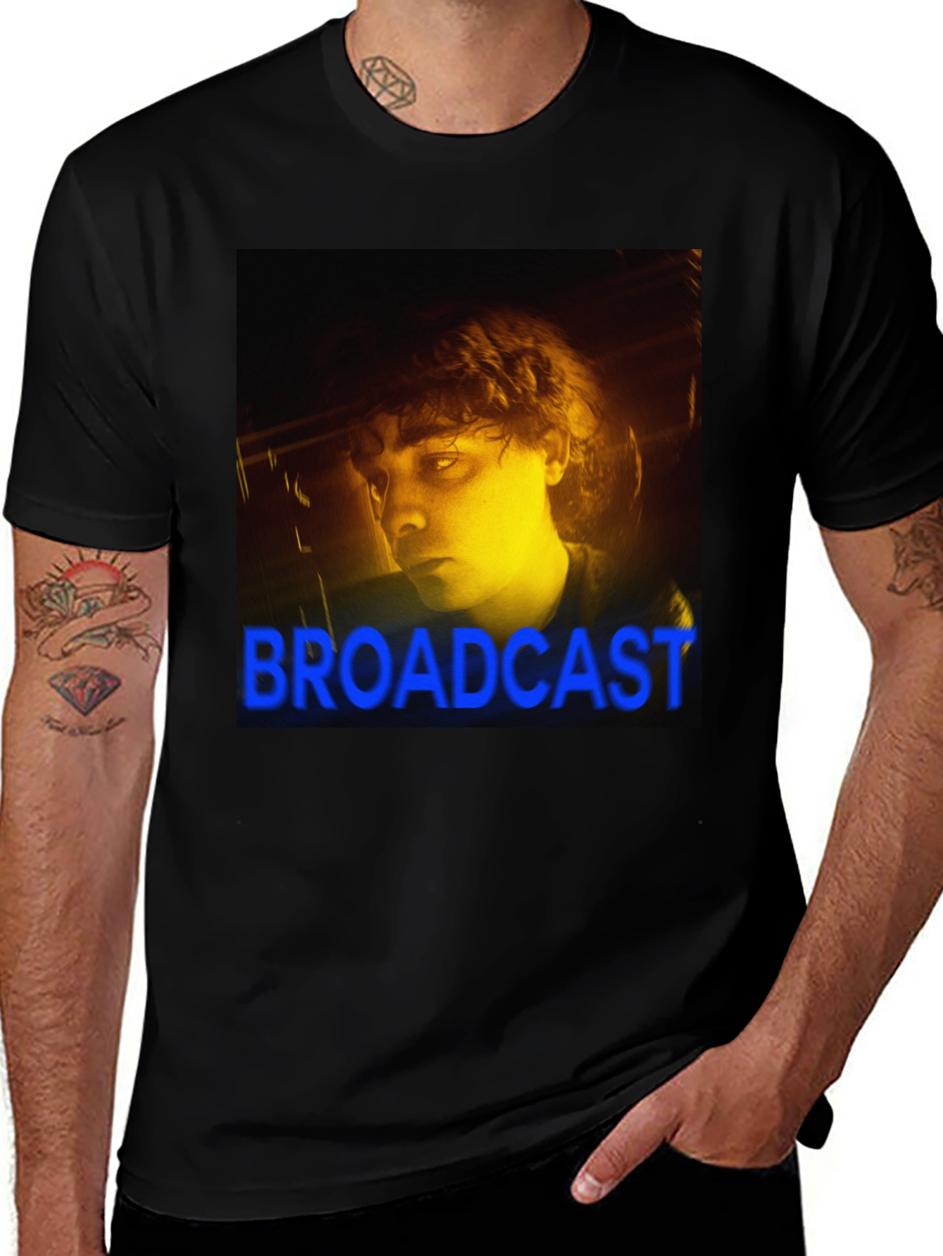 Broadcast Graphic T-Shirt - Retro Band Tee
