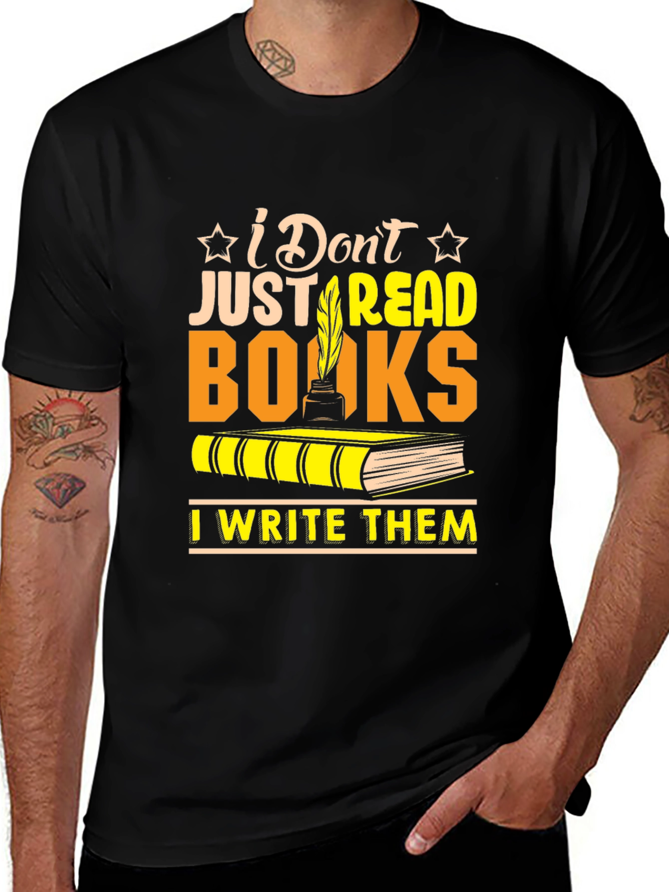 Variant 5 of I Don't Just Read Books T-Shirt