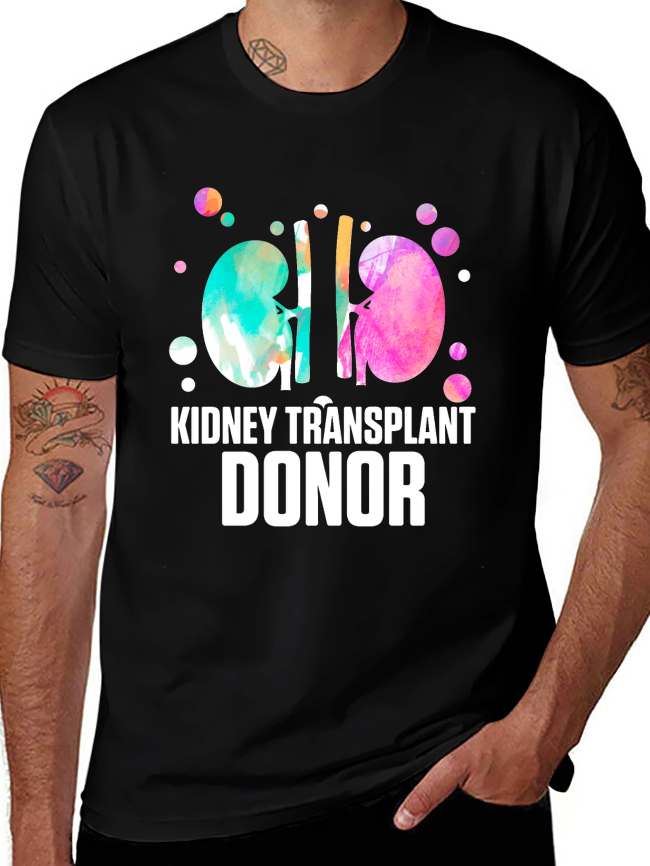 Kidney Transplant Donor T-Shirt - Unique Graphic Tee