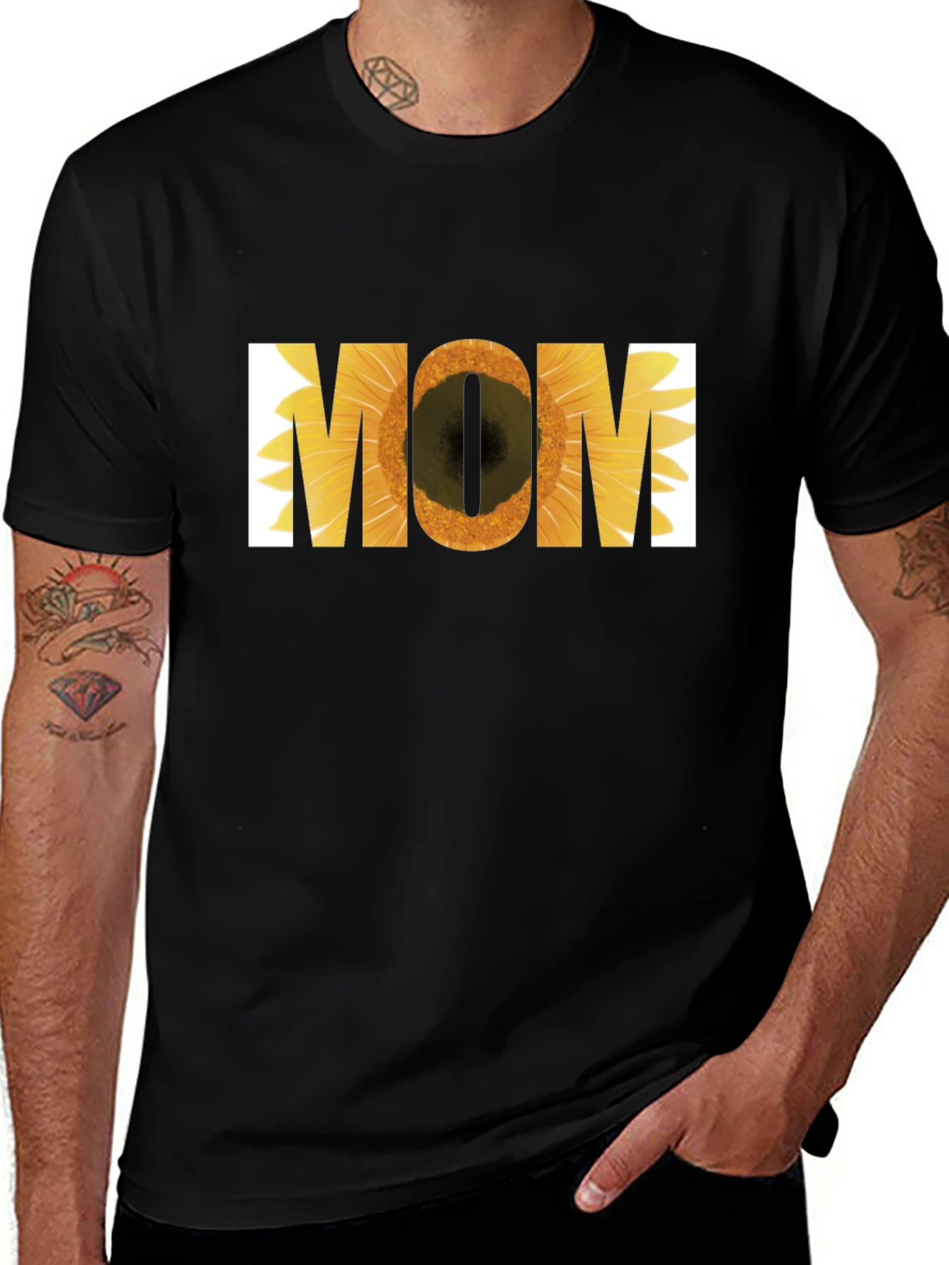 Variant 9 of Sunflower Mom Graphic Tee
