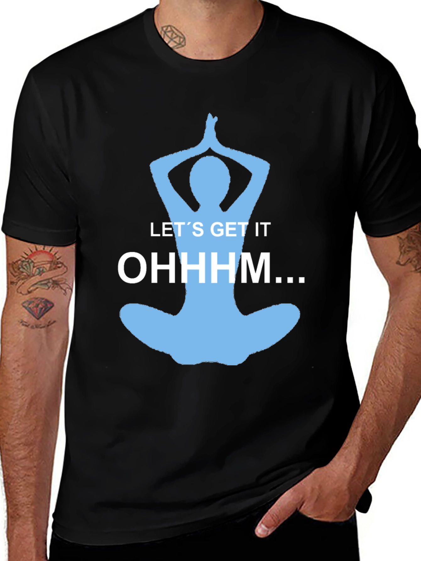 Variant 9 of OHHHM Yoga Meditation T-Shirt