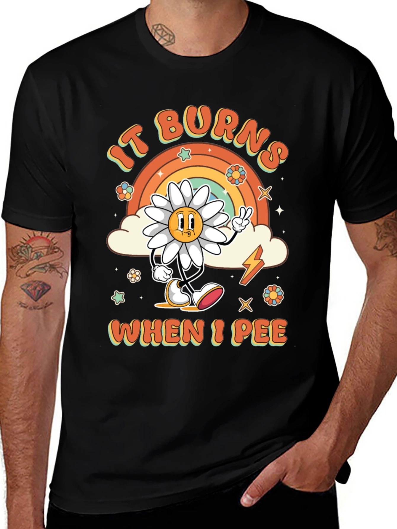 Variant 24 of It Burns When I Pee Graphic T-Shirt