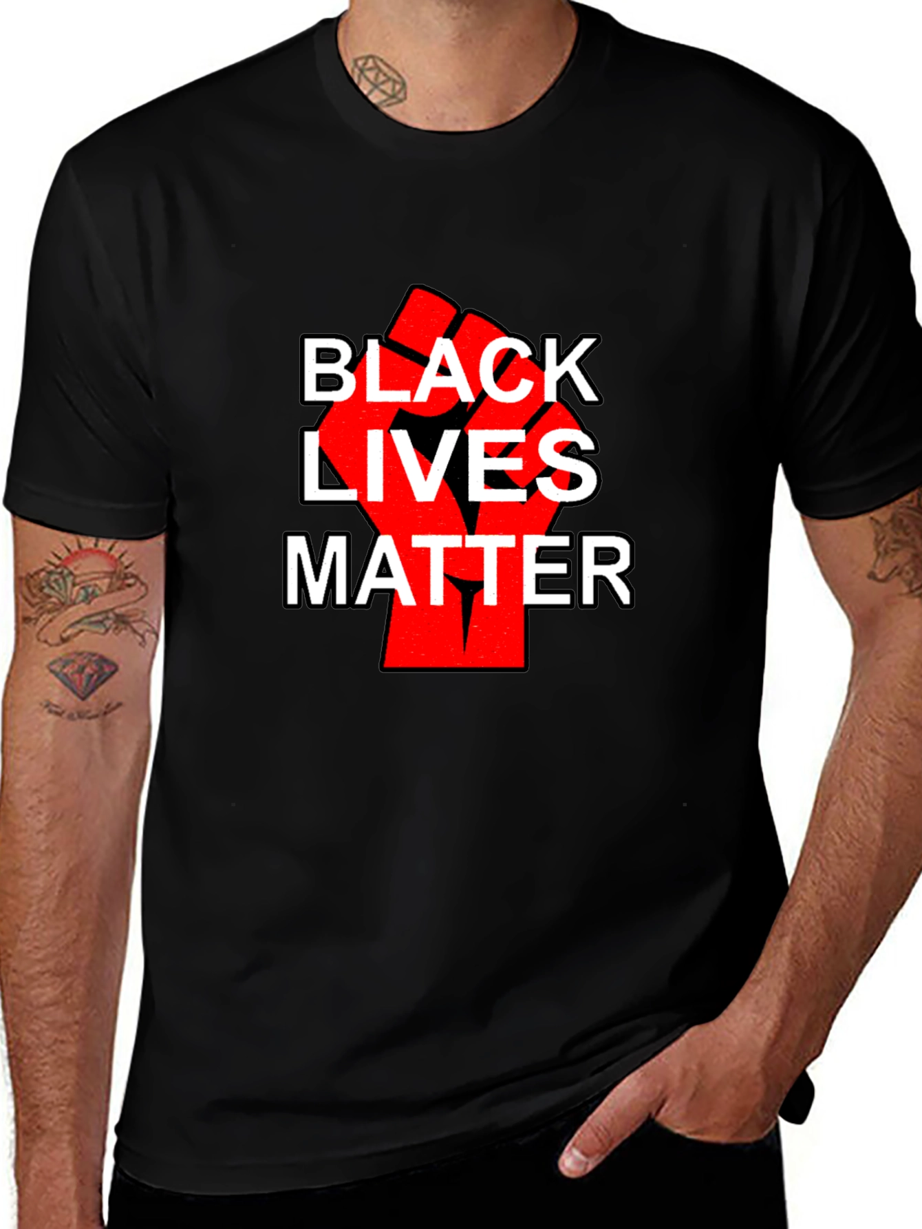 Black Lives Matter Fist T-Shirt