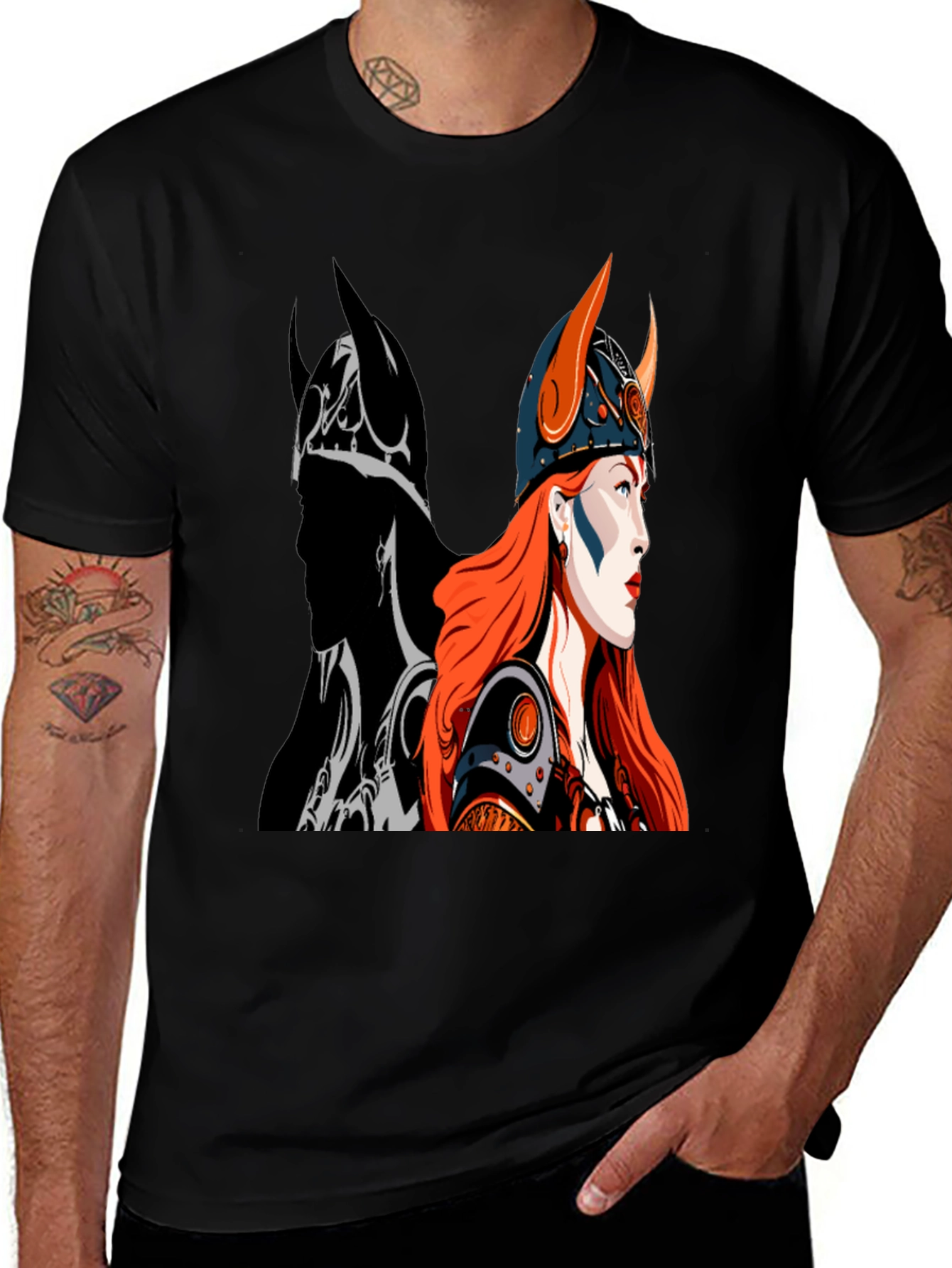 Variant 24 of Viking Warrior Graphic T-Shirt