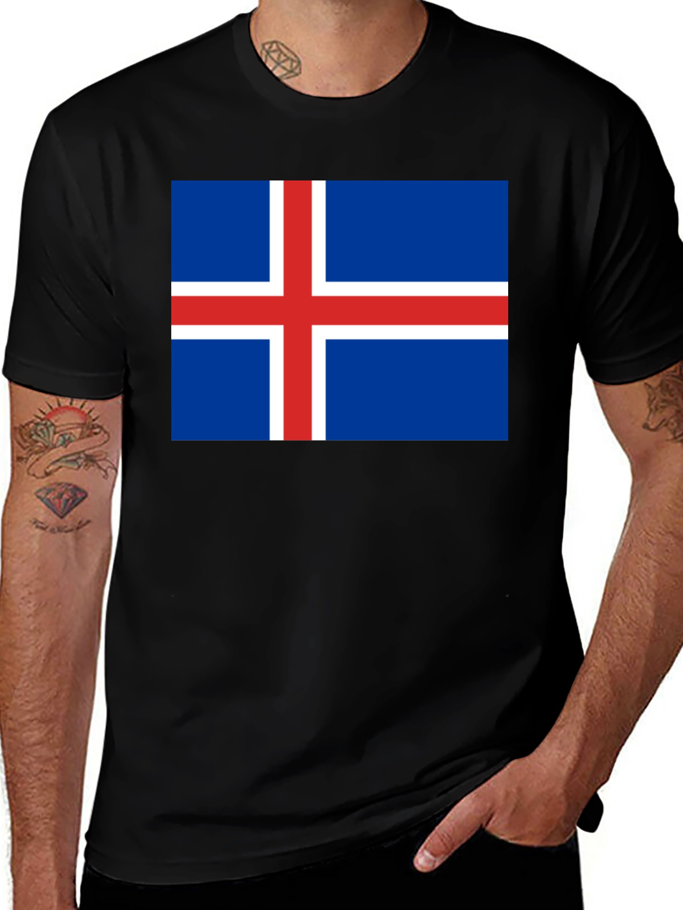 Icelandic Flag T-Shirt - Show Your Pride!