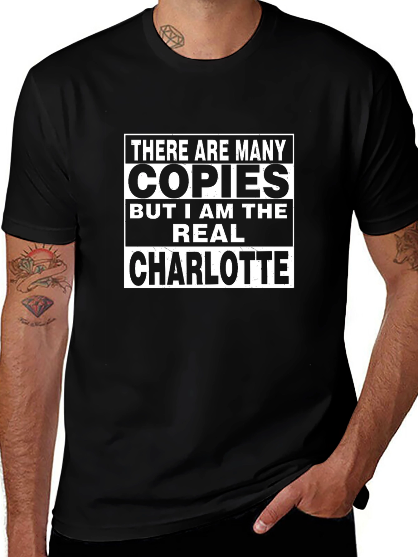 Variant 13 of Real Charlotte T-Shirt, Funny Novelty Tee