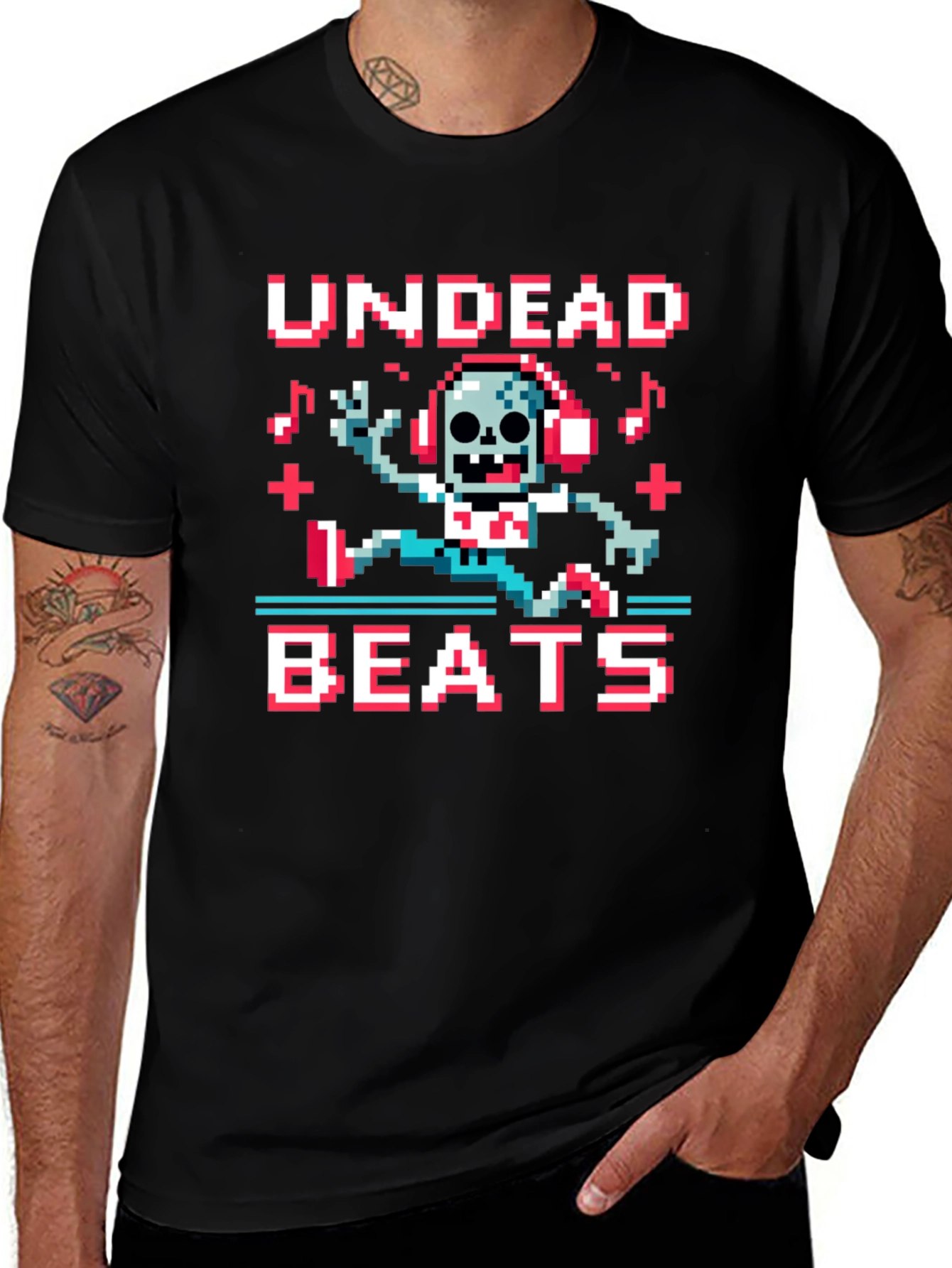 Variant 30 of Undead Beats Graphic Tee