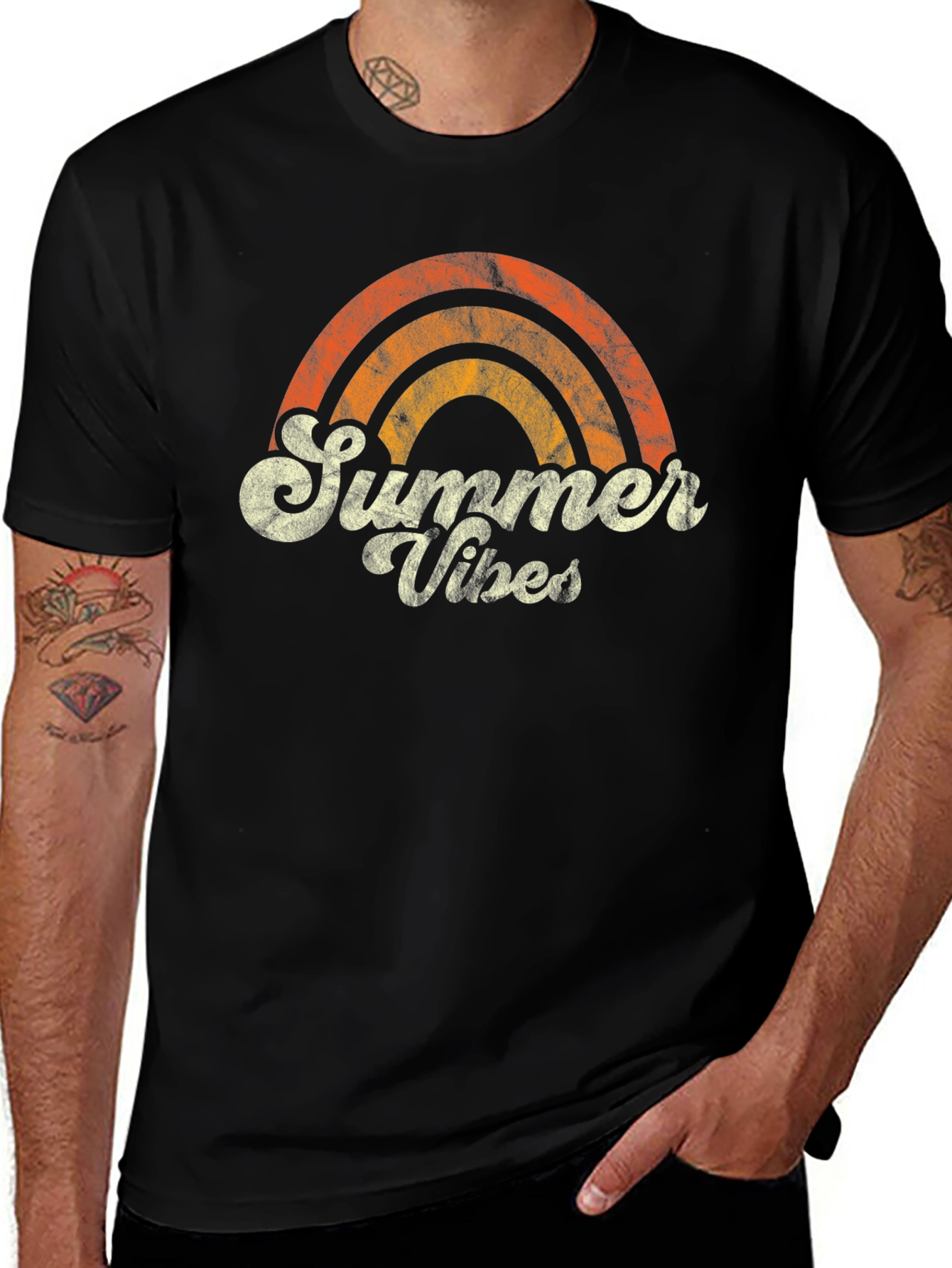 Variant 10 of Summer Vibes Retro Graphic T-Shirt