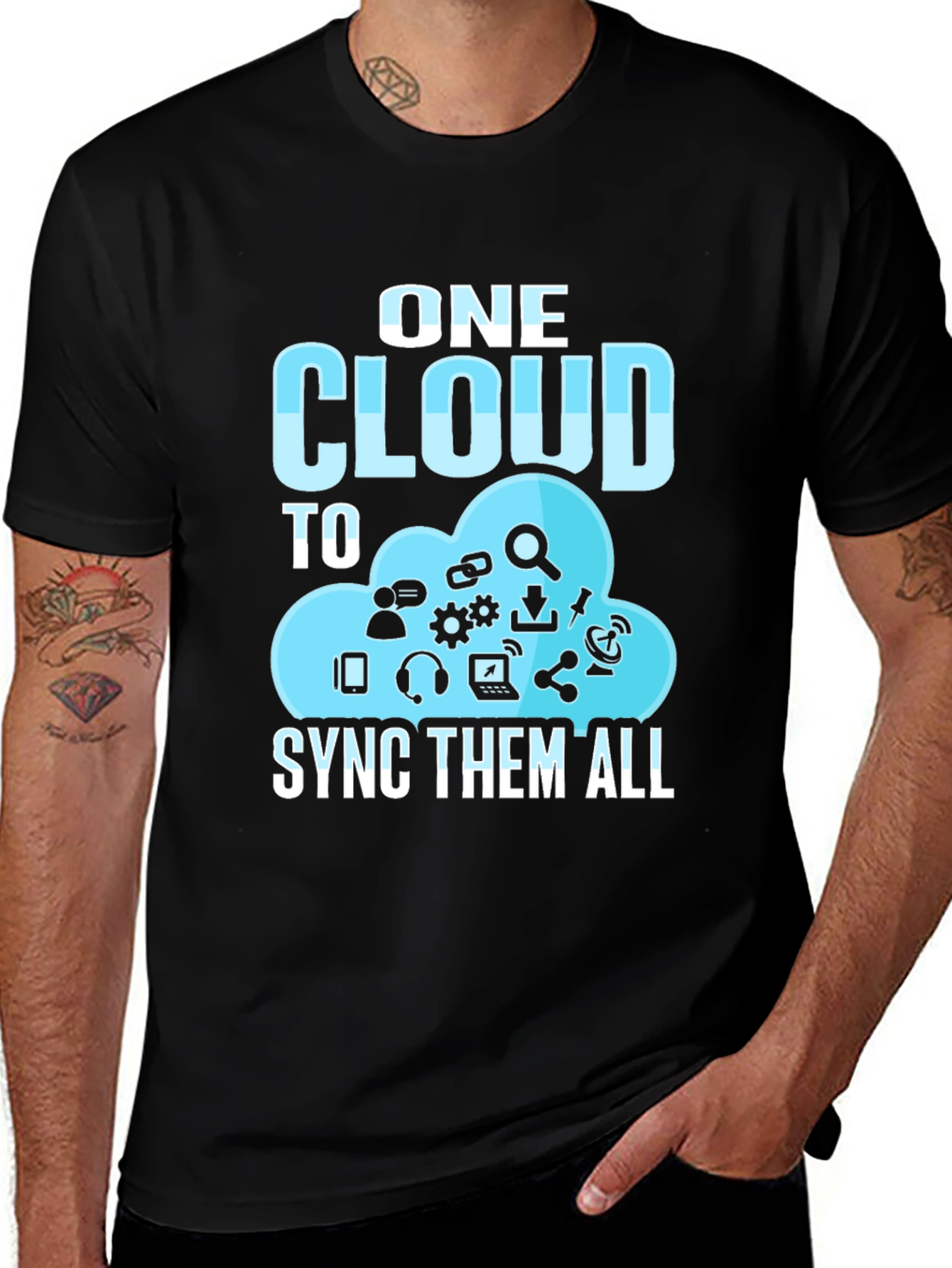 One Cloud to Sync Them All T-Shirt