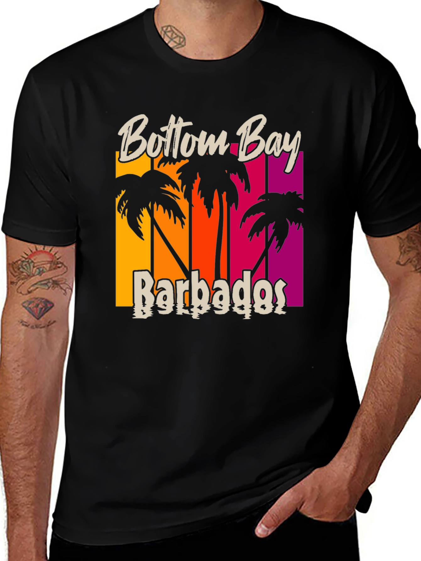 Bottom Bay Barbados Graphic Tee