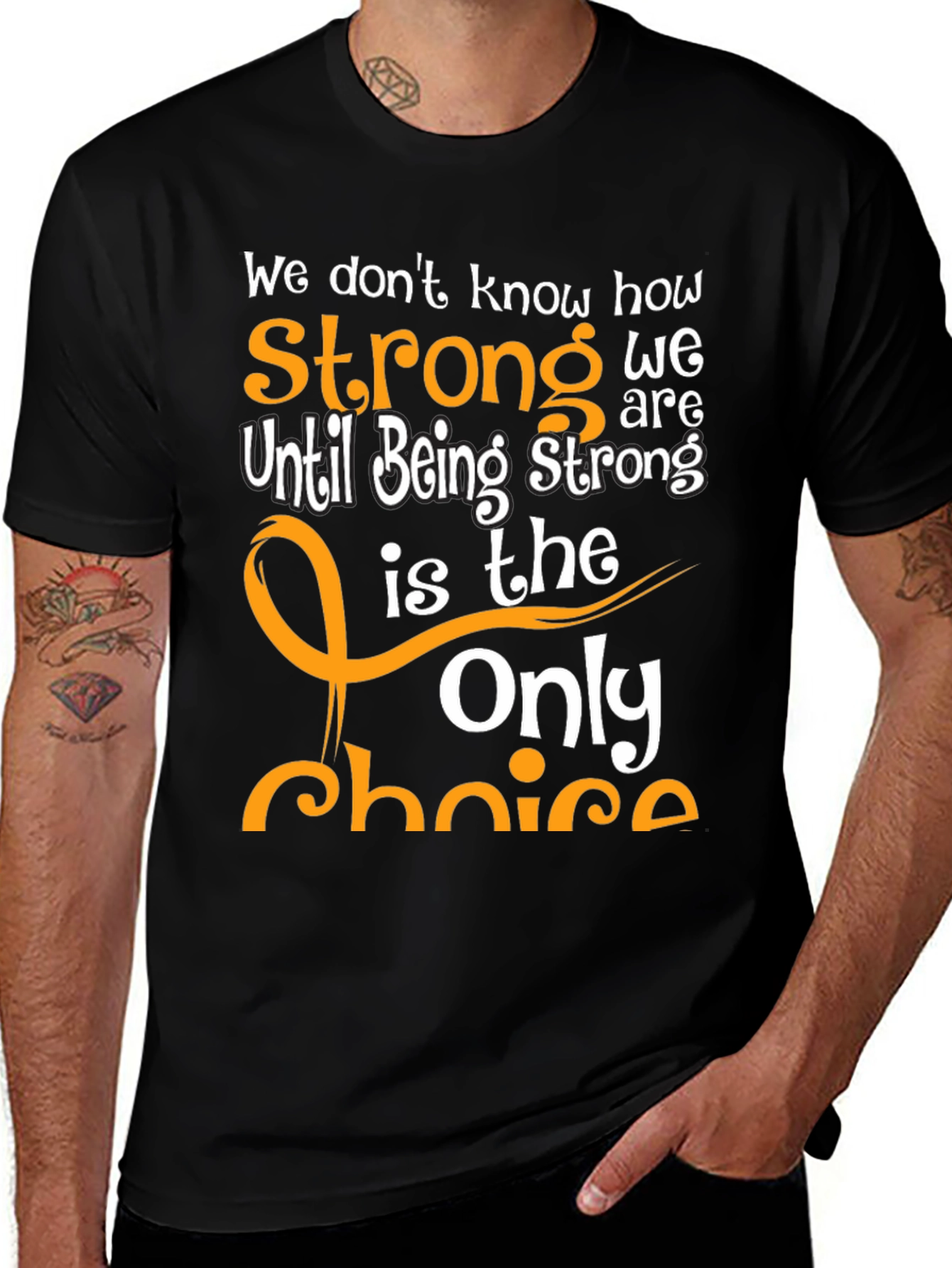 Variant 23 of Inspirational Strong T-Shirt