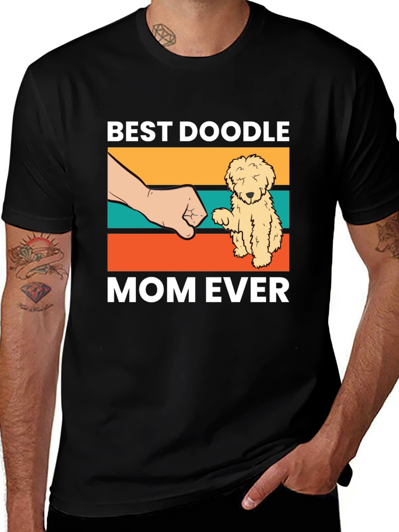 Variant 21 of Best Doodle Mom Ever T-Shirt